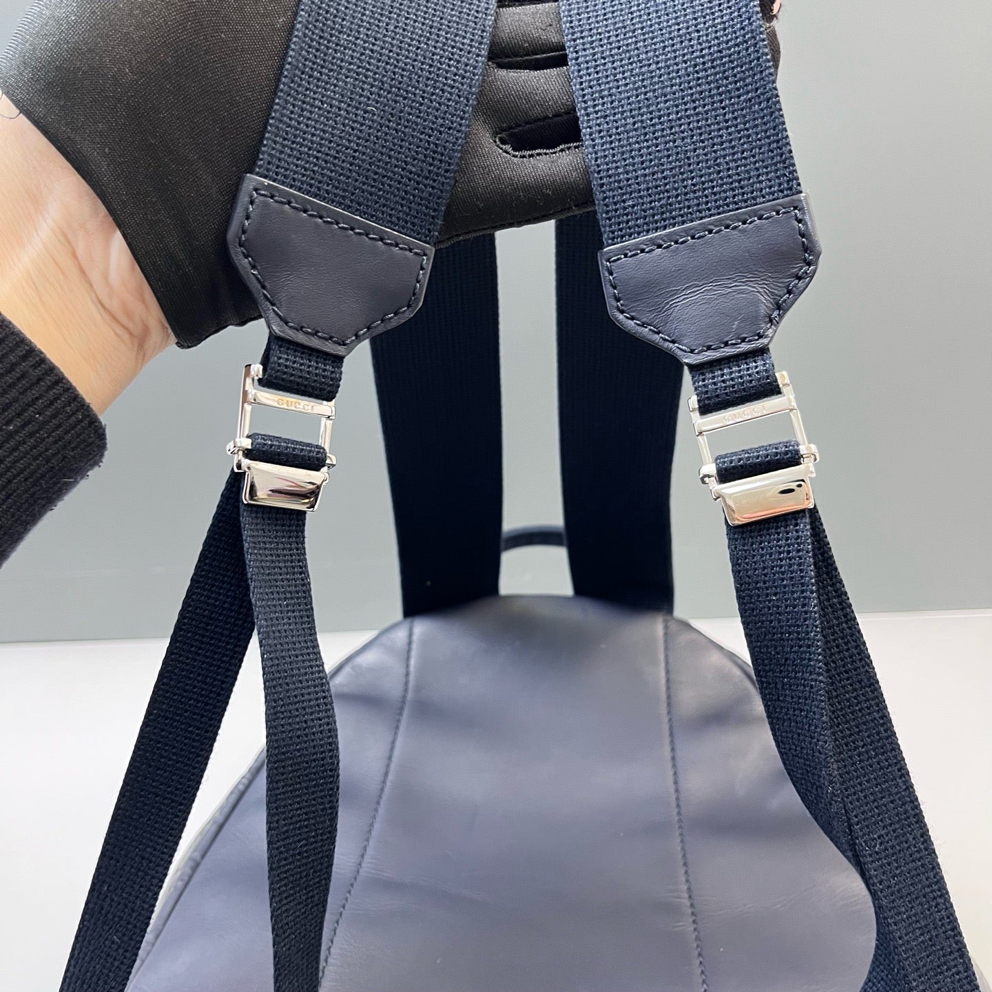 Gucci - Other - Leather - Navy - (medium)