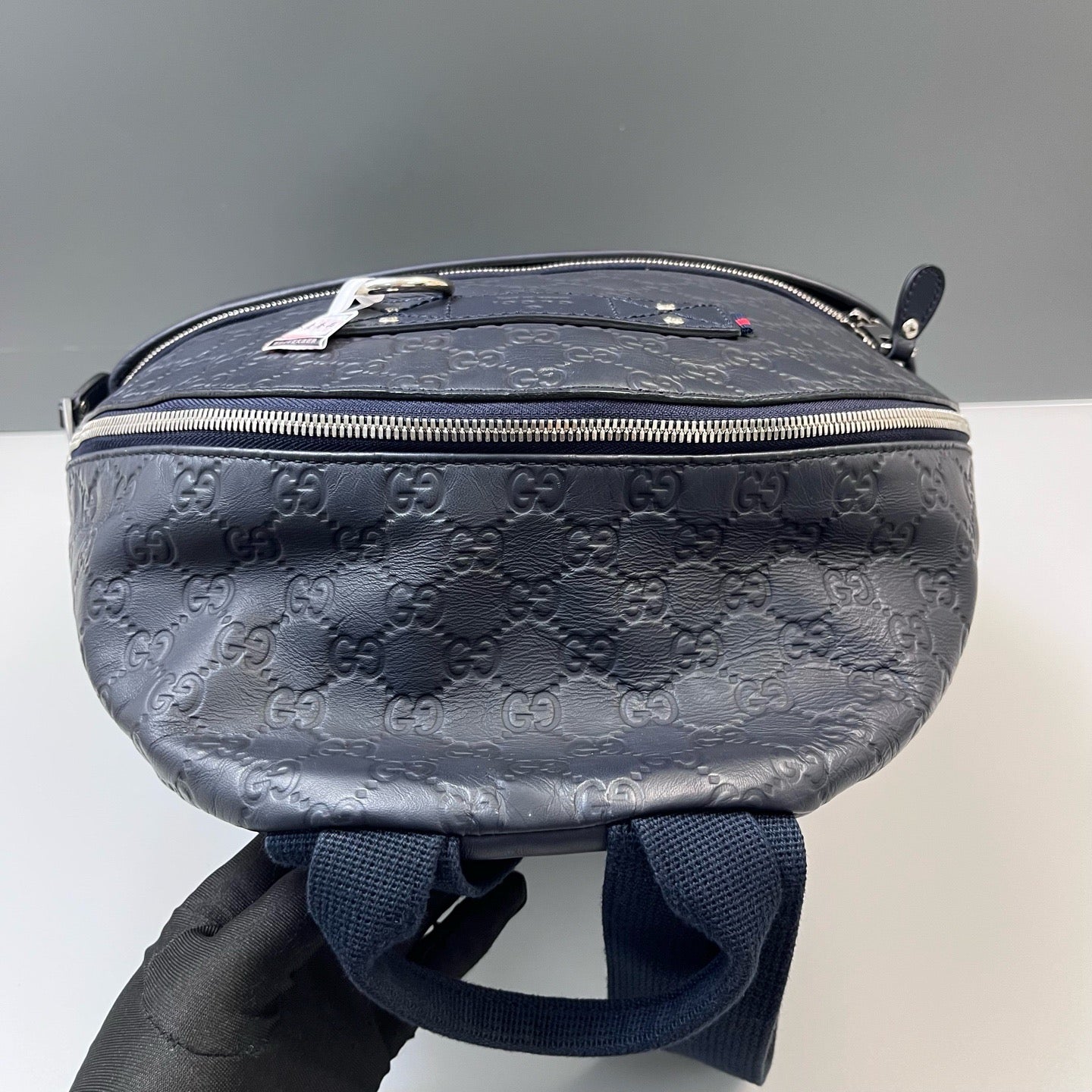 Gucci - Other - Leather - Navy - (medium)