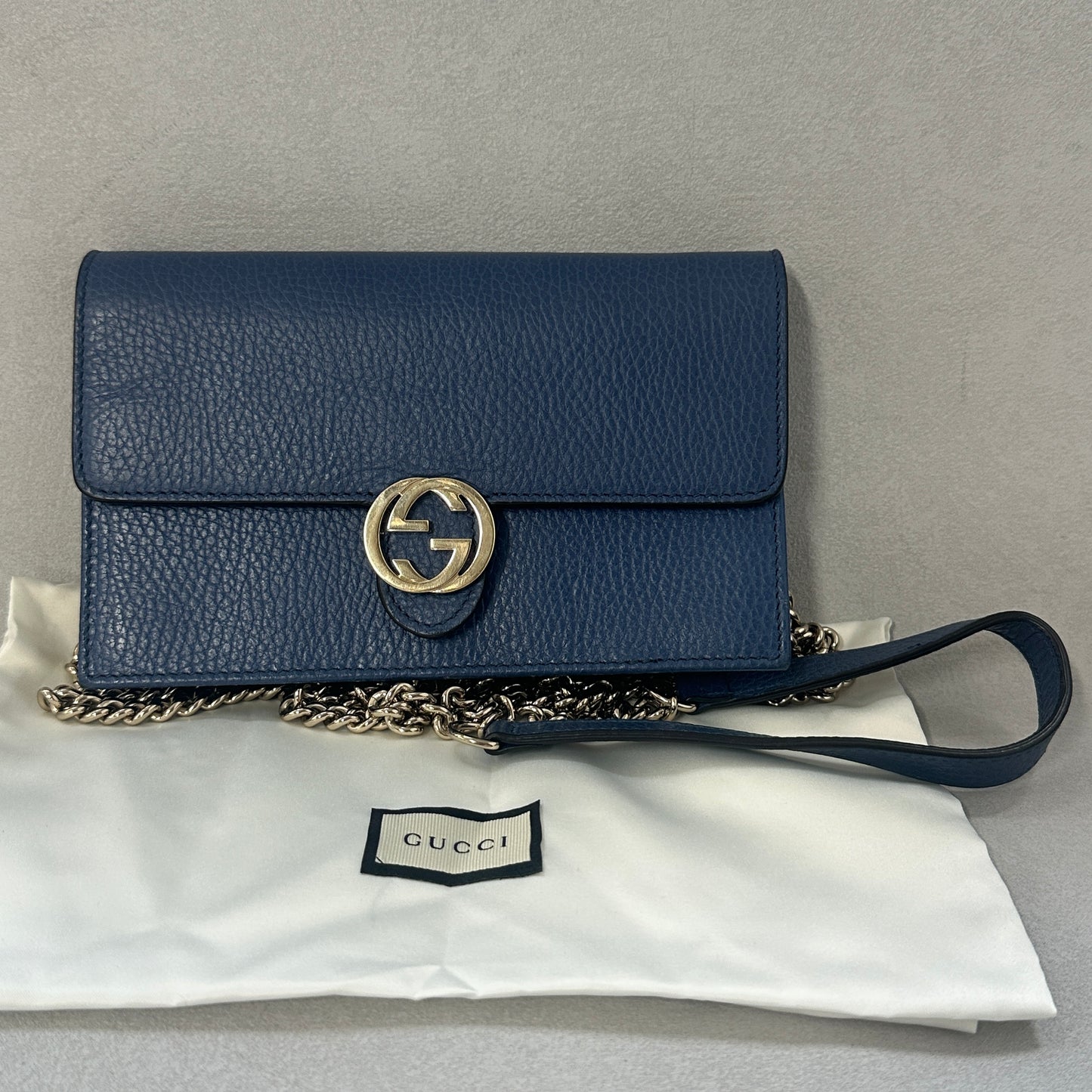 Gucci - Other - Leather - Navy - (mini)