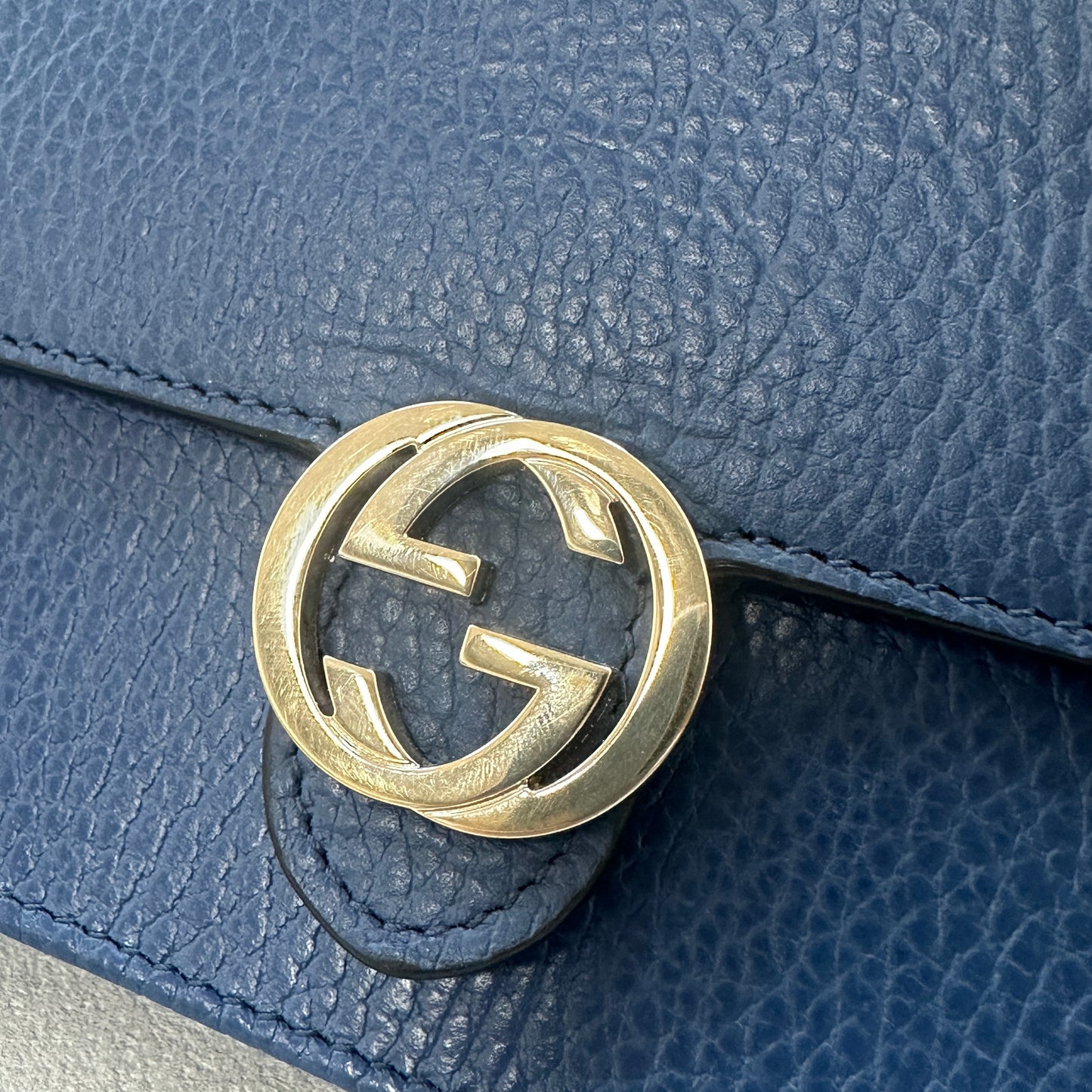 Gucci - Other - Leather - Navy - (mini)