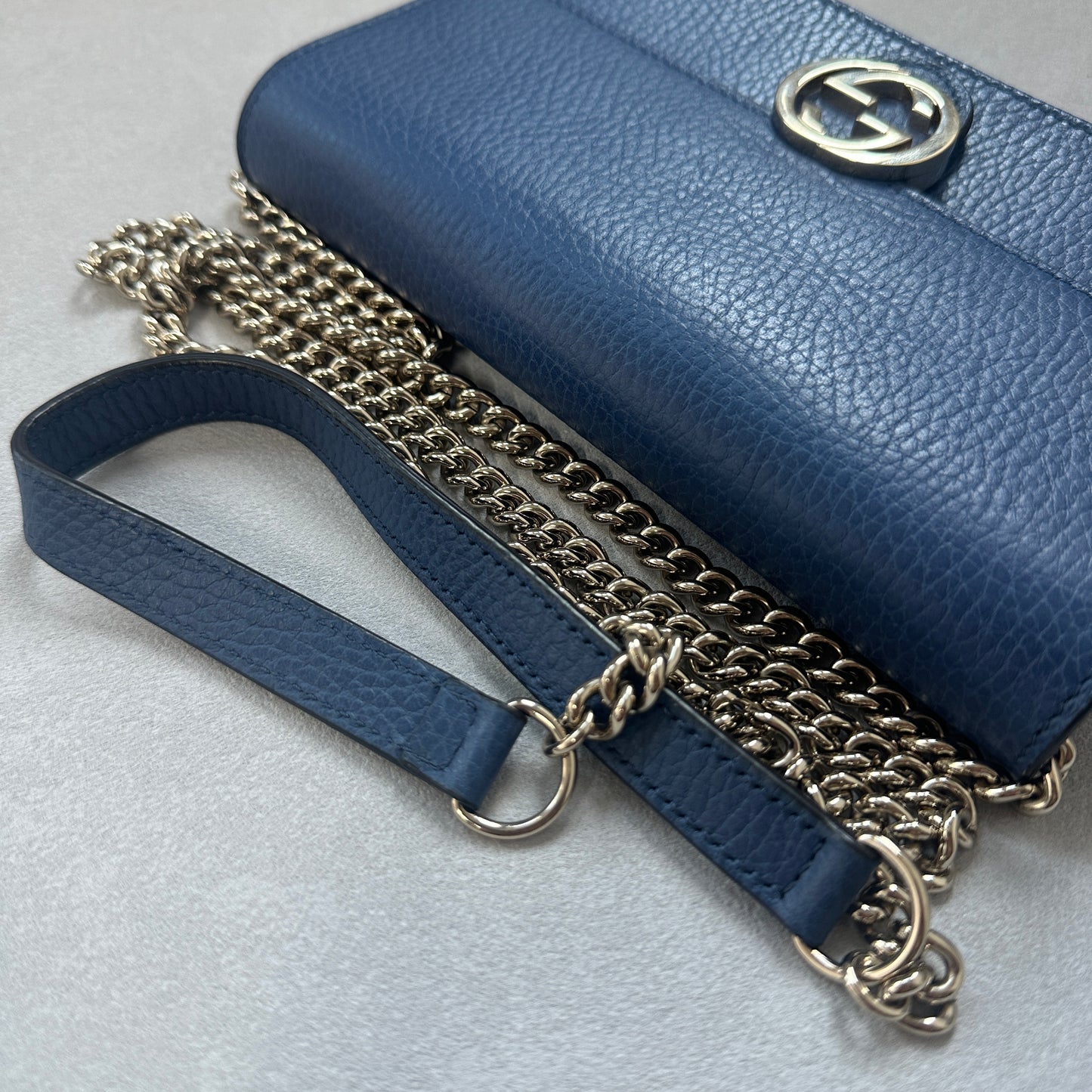 Gucci - Other - Leather - Navy - (mini)