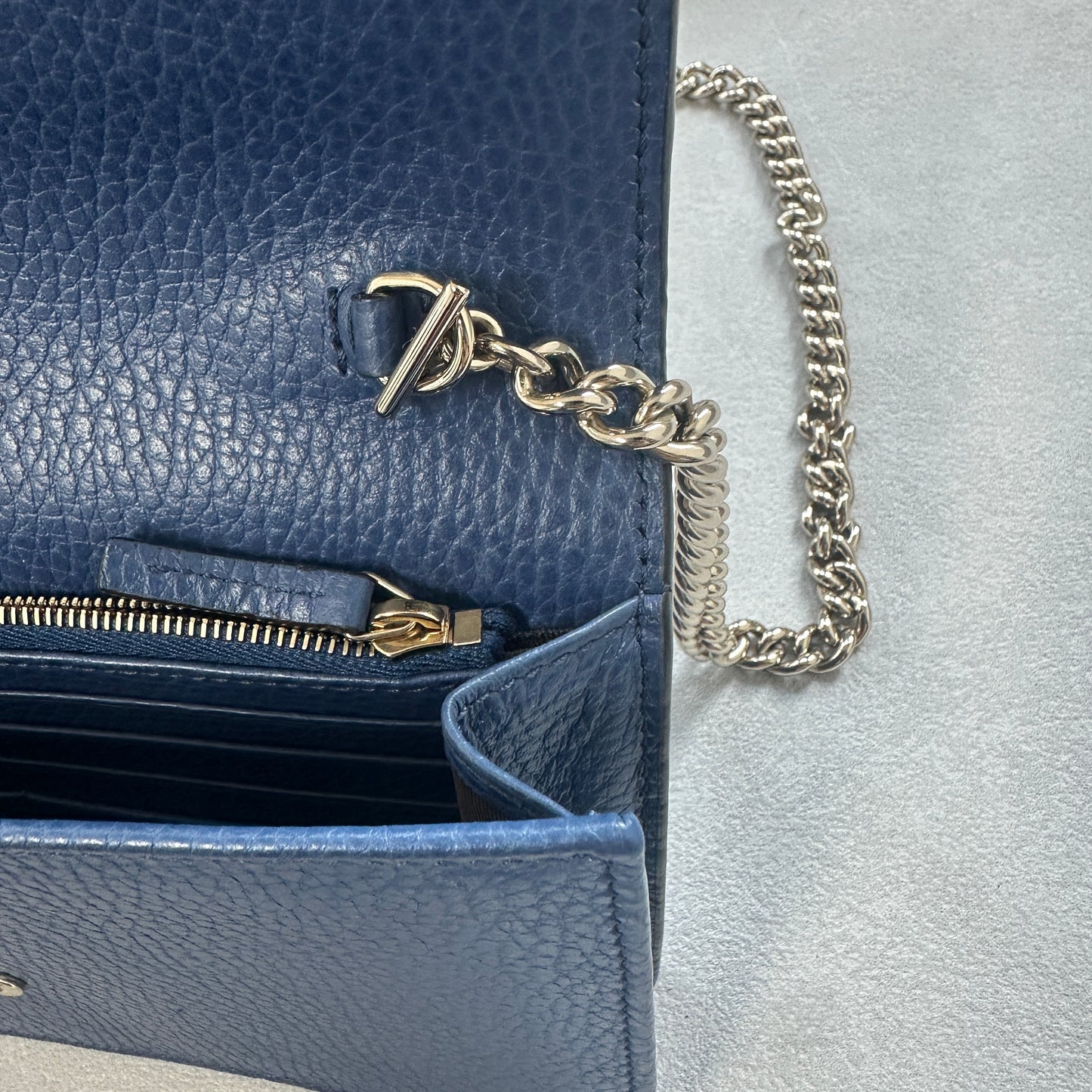 Gucci - Other - Leather - Navy - (mini)