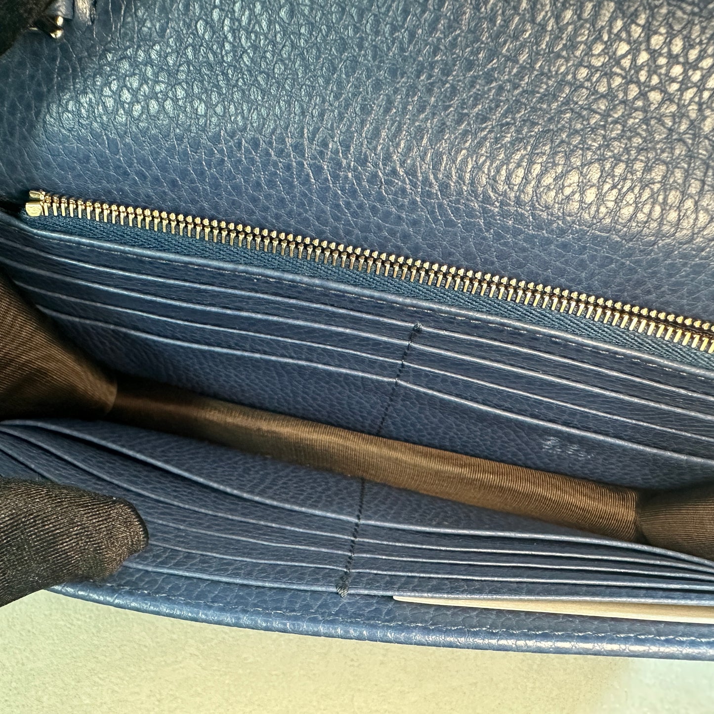 Gucci - Other - Leather - Navy - (mini)