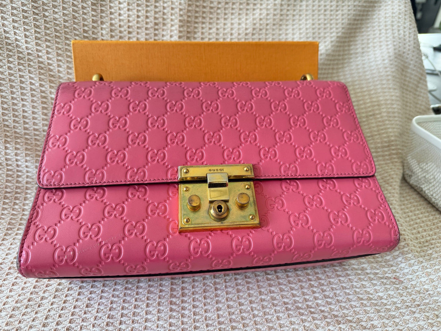 Gucci - Other - Leather - Pink - (large)