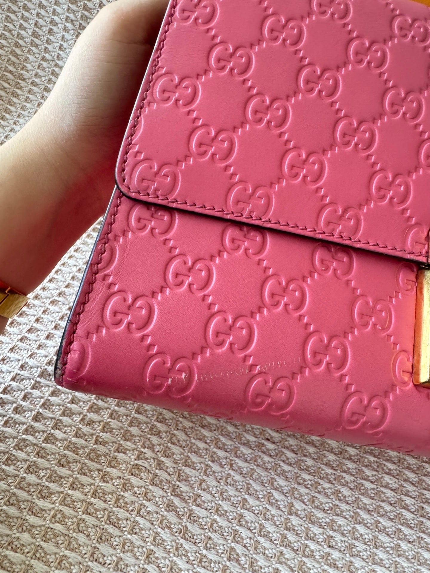 Gucci - Other - Leather - Pink - (large)