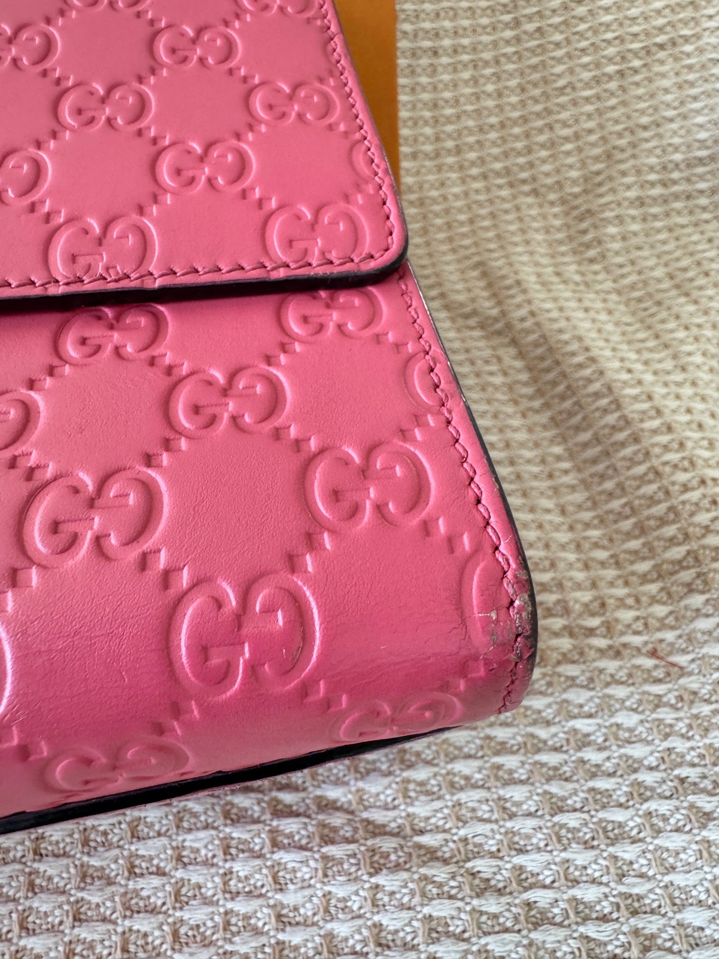 Gucci - Other - Leather - Pink - (large)