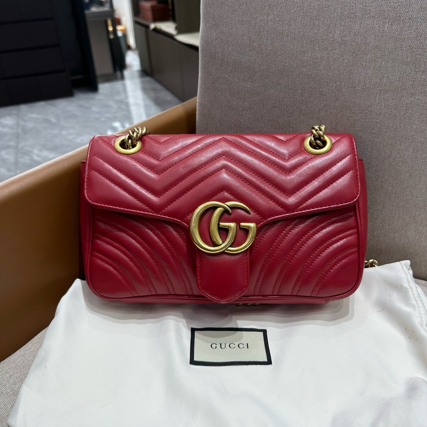 Gucci - Other - Leather - Red - (Small)