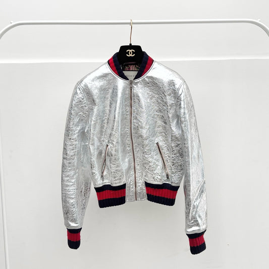 Gucci - Other - Leather - Silver - (40)