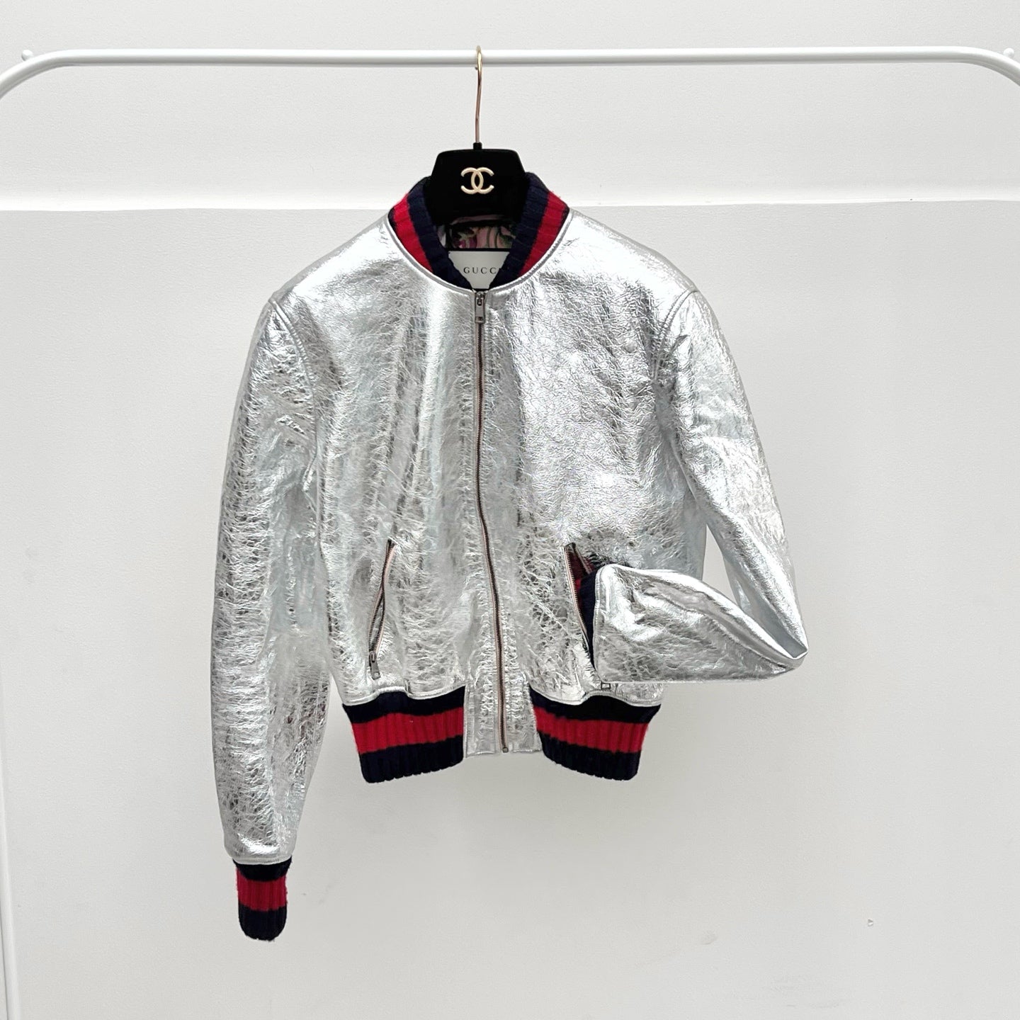 Gucci - Other - Leather - Silver - (40)