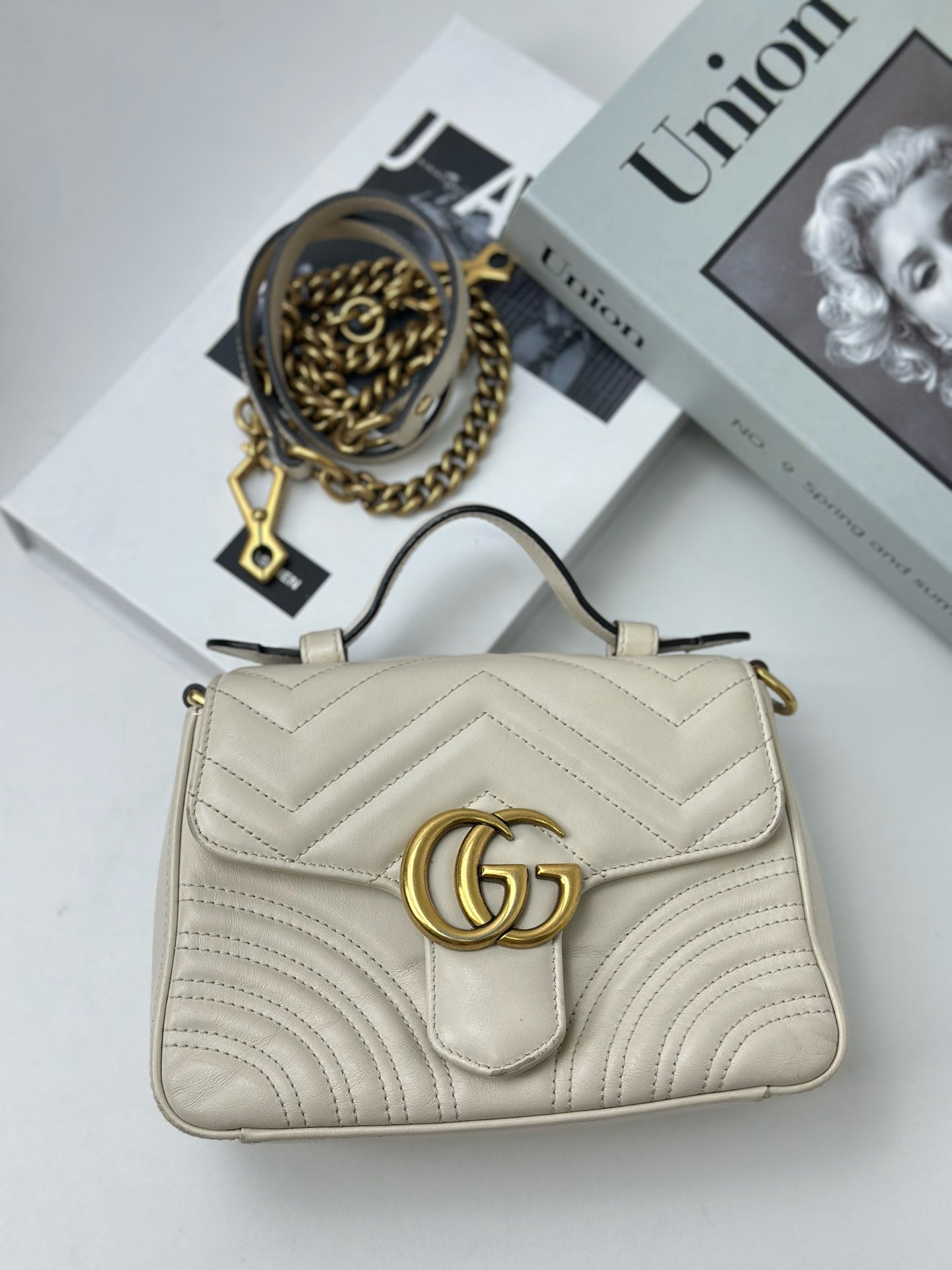 Gucci - Other - Leather - White - (mini)