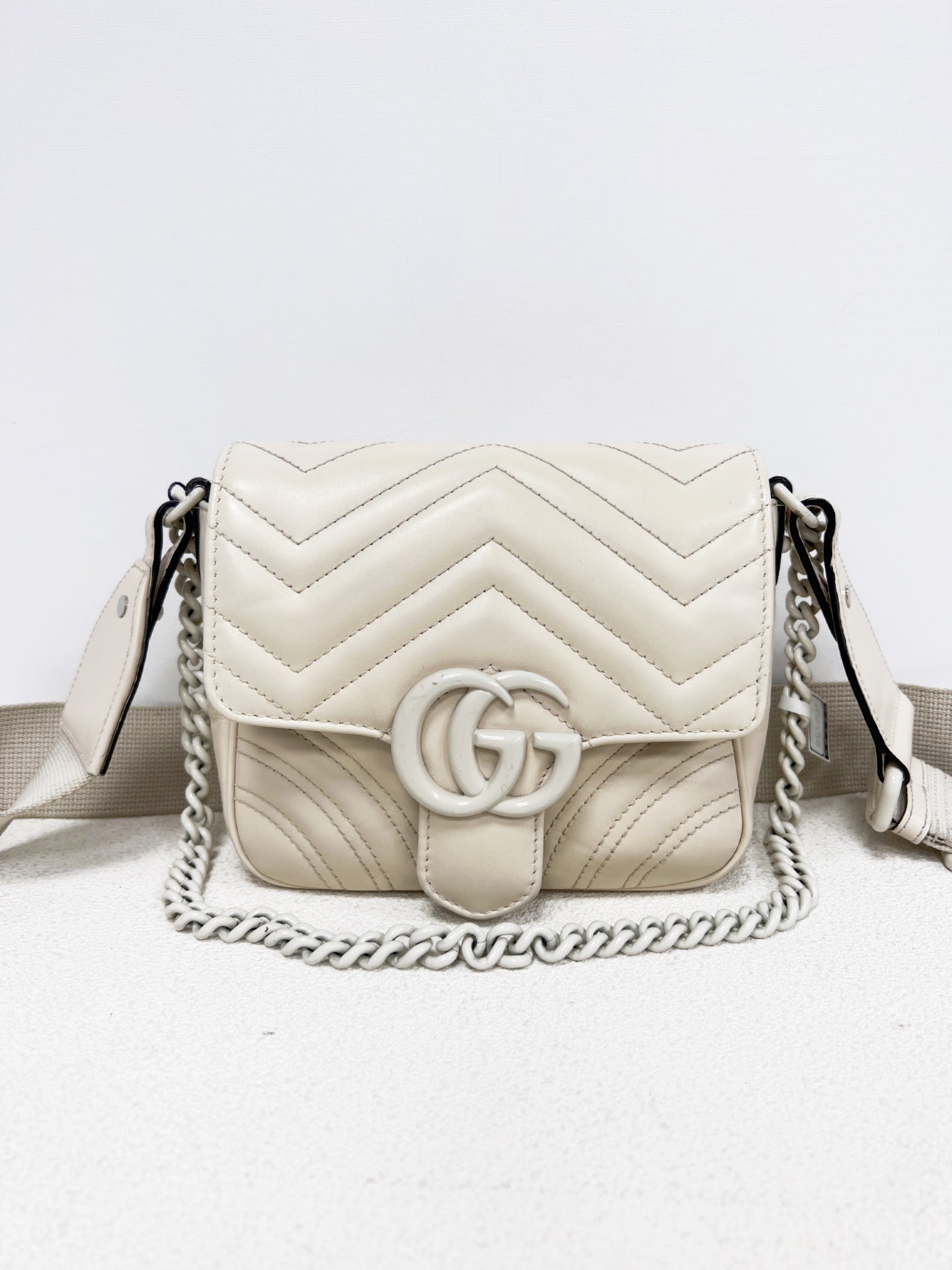 Gucci - Other - Leather - White - (mini)