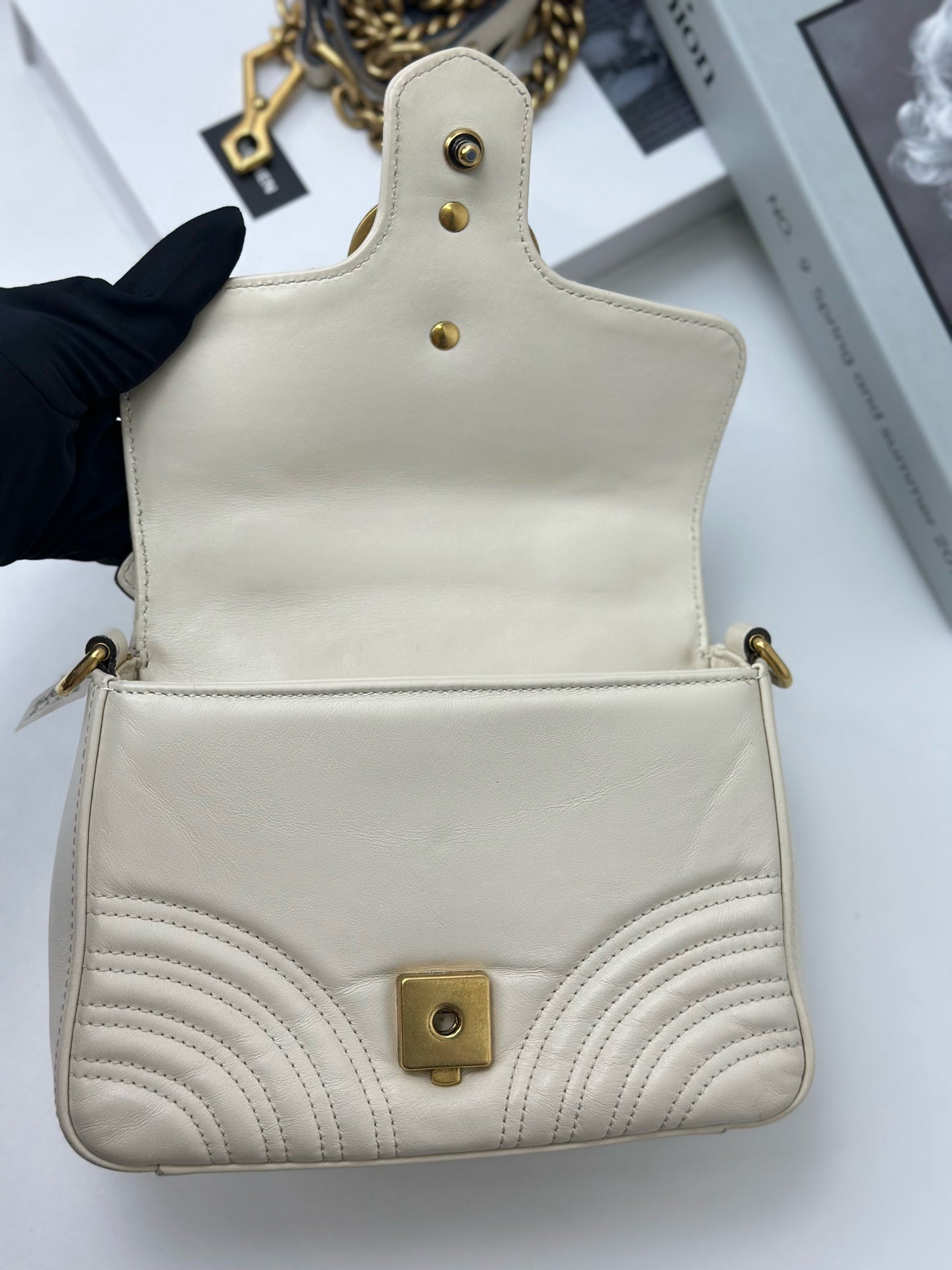 Gucci - Other - Leather - White - (mini)