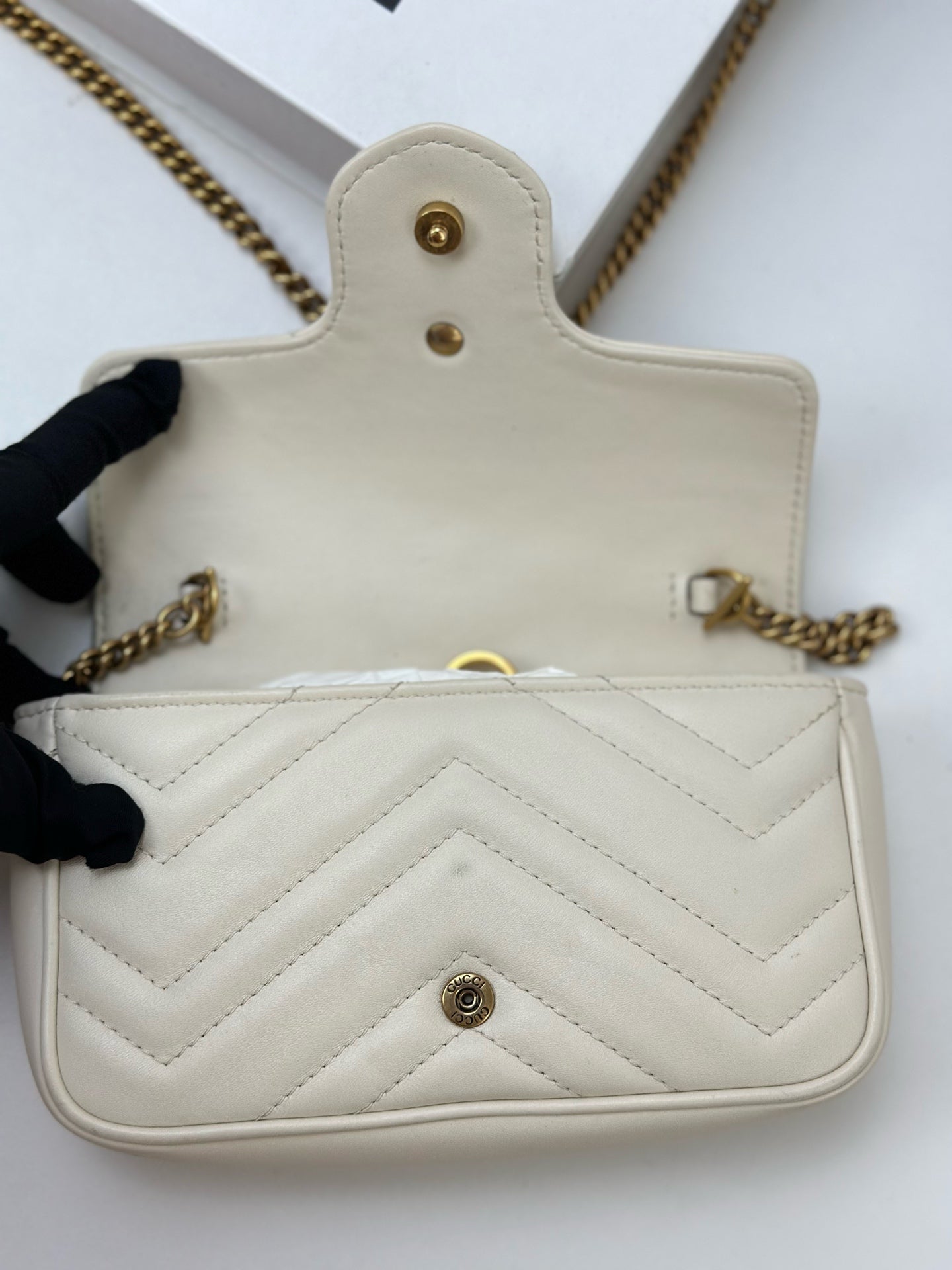 Gucci - Other - Leather - White - (mini)