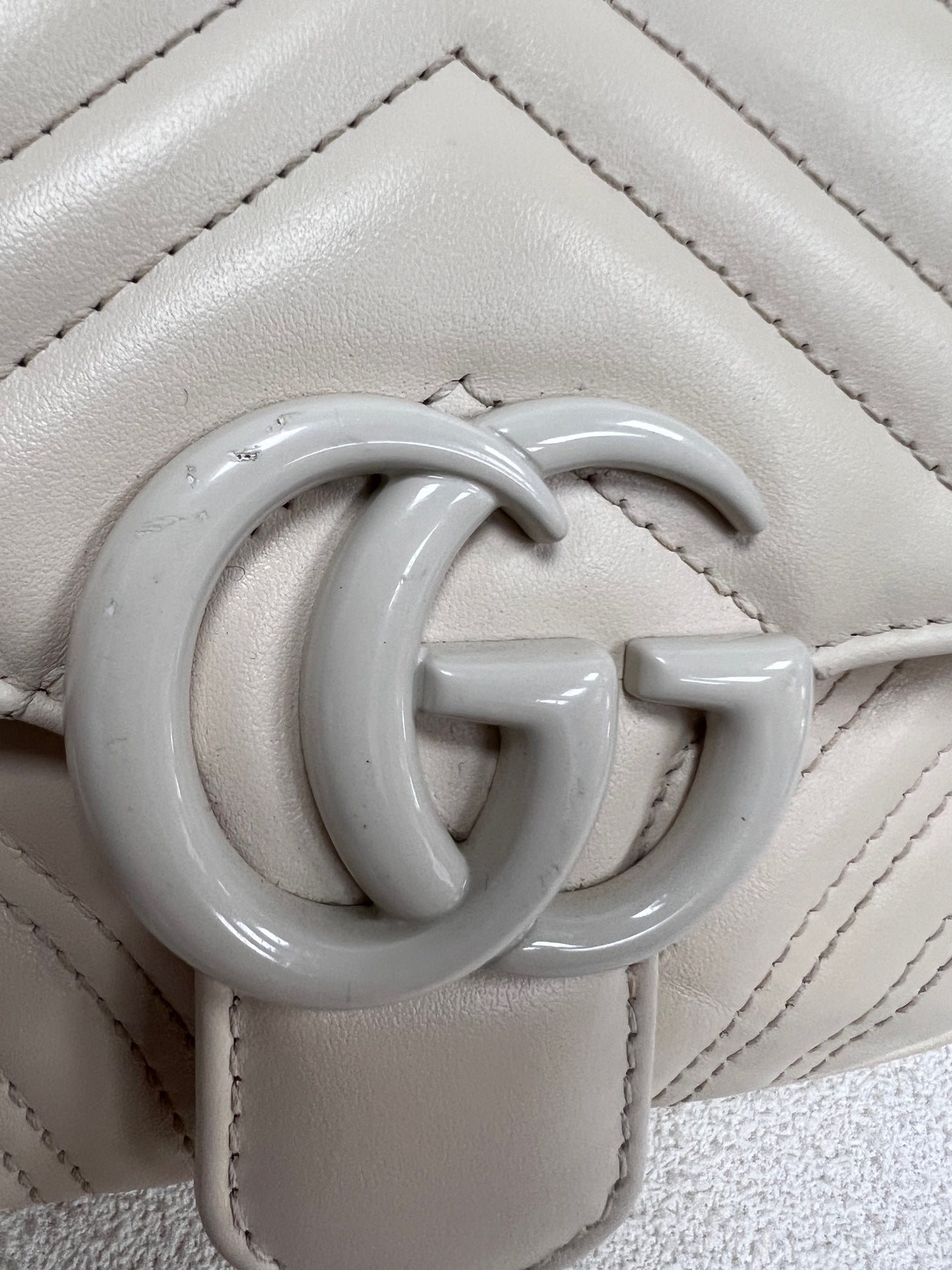 Gucci - Other - Leather - White - (mini)