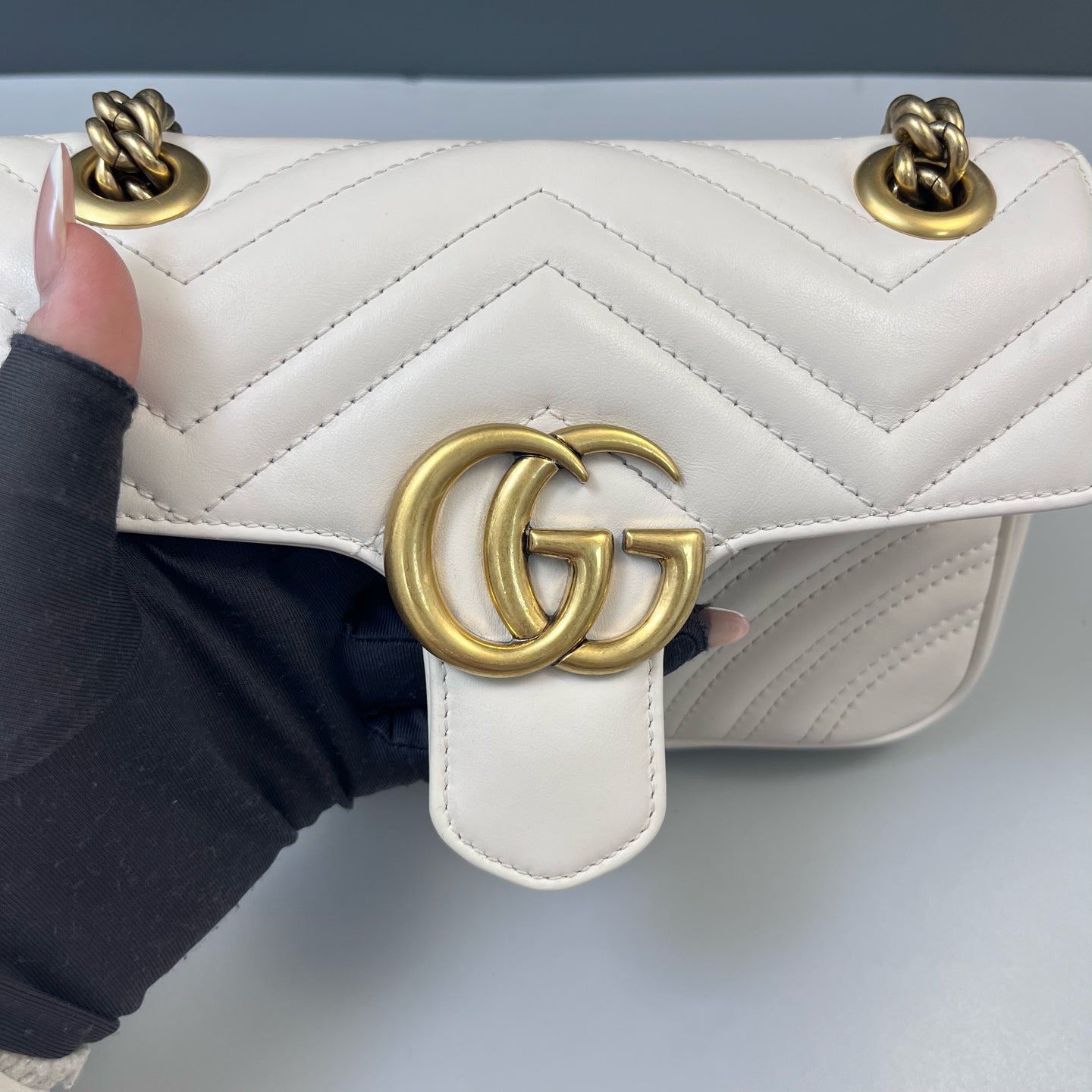 Gucci - Other - Leather - White - (mini)
