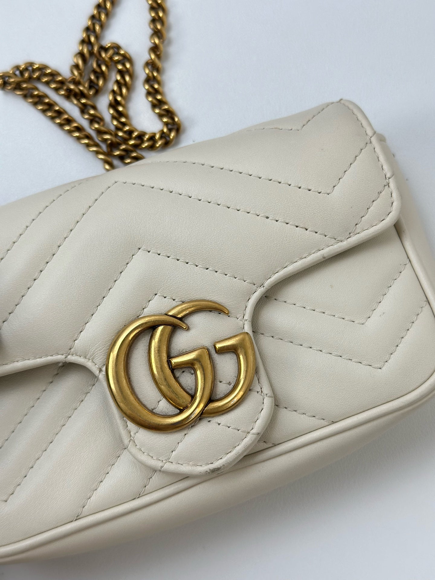 Gucci - Other - Leather - White - (mini)