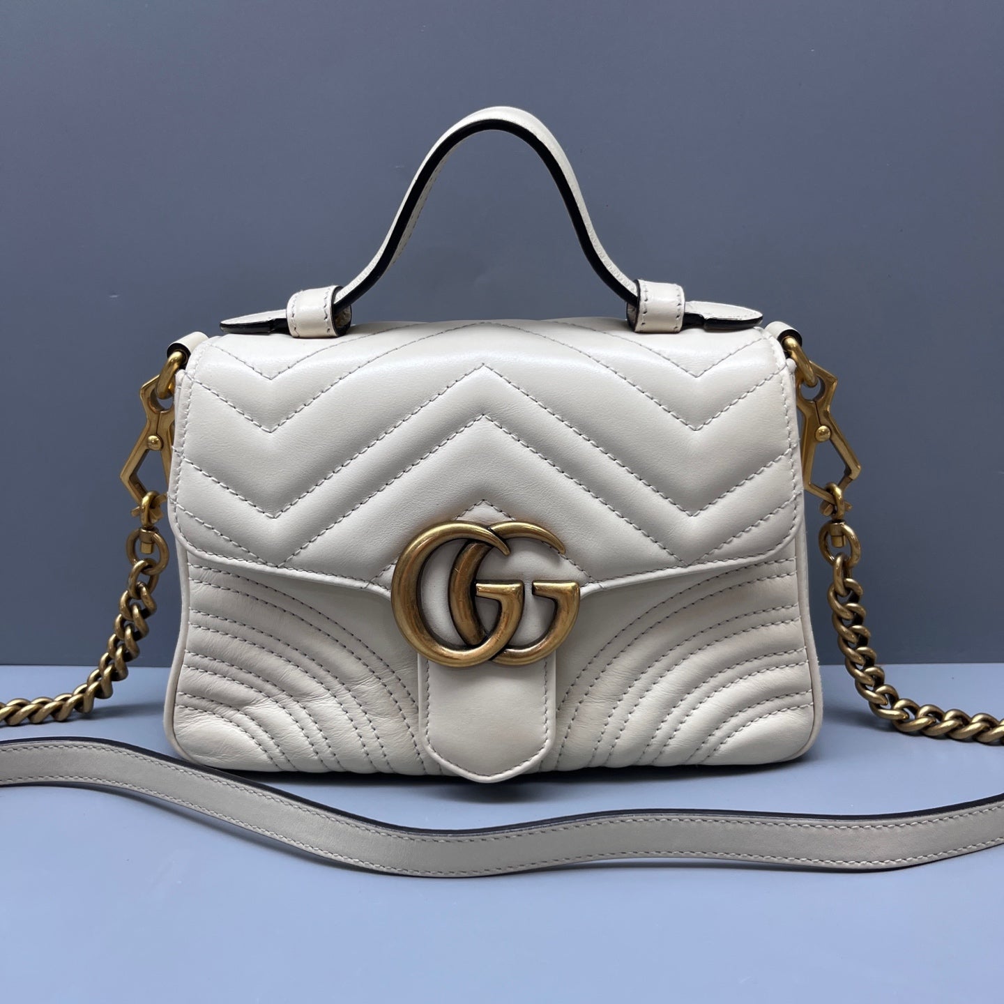 Gucci - Other - Leather - White - (small)