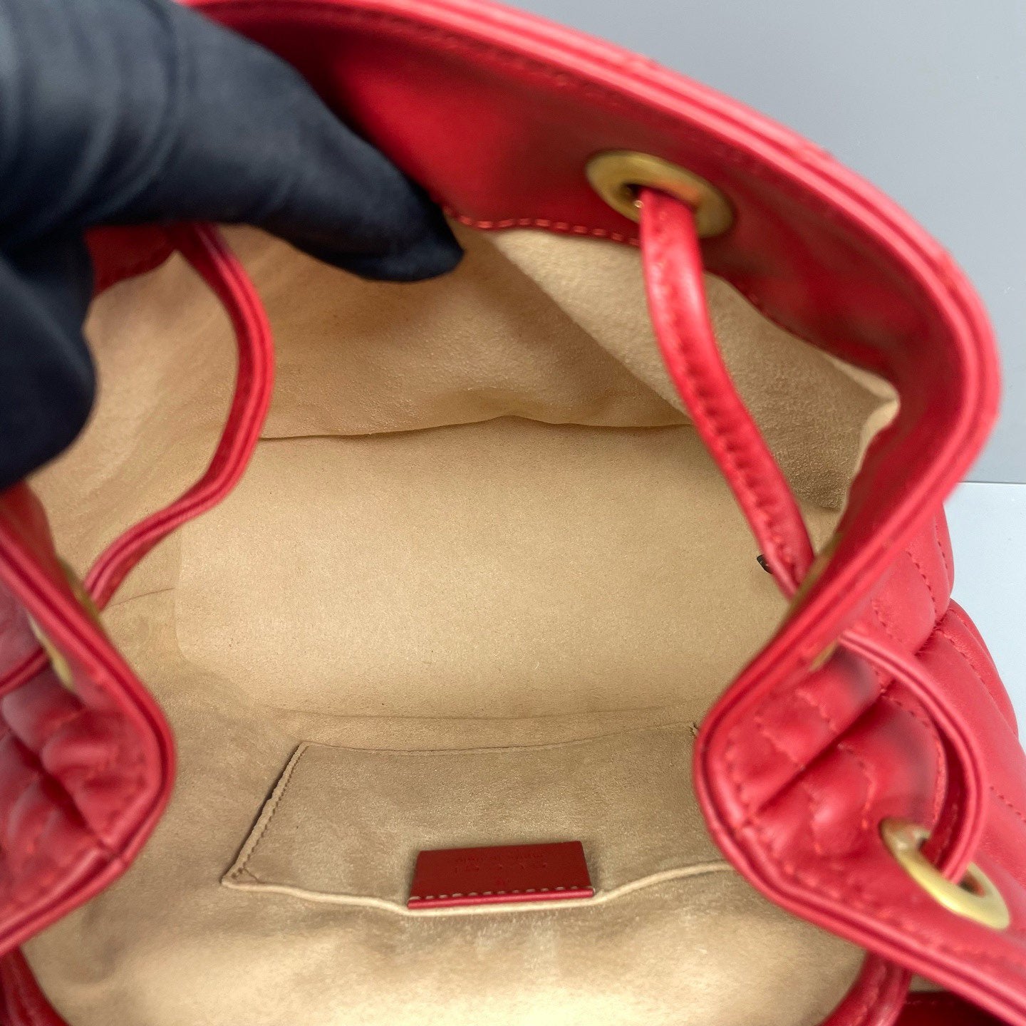Gucci - Other - Matelassé leather - Red with Gold-Tone Hardware - (mini)