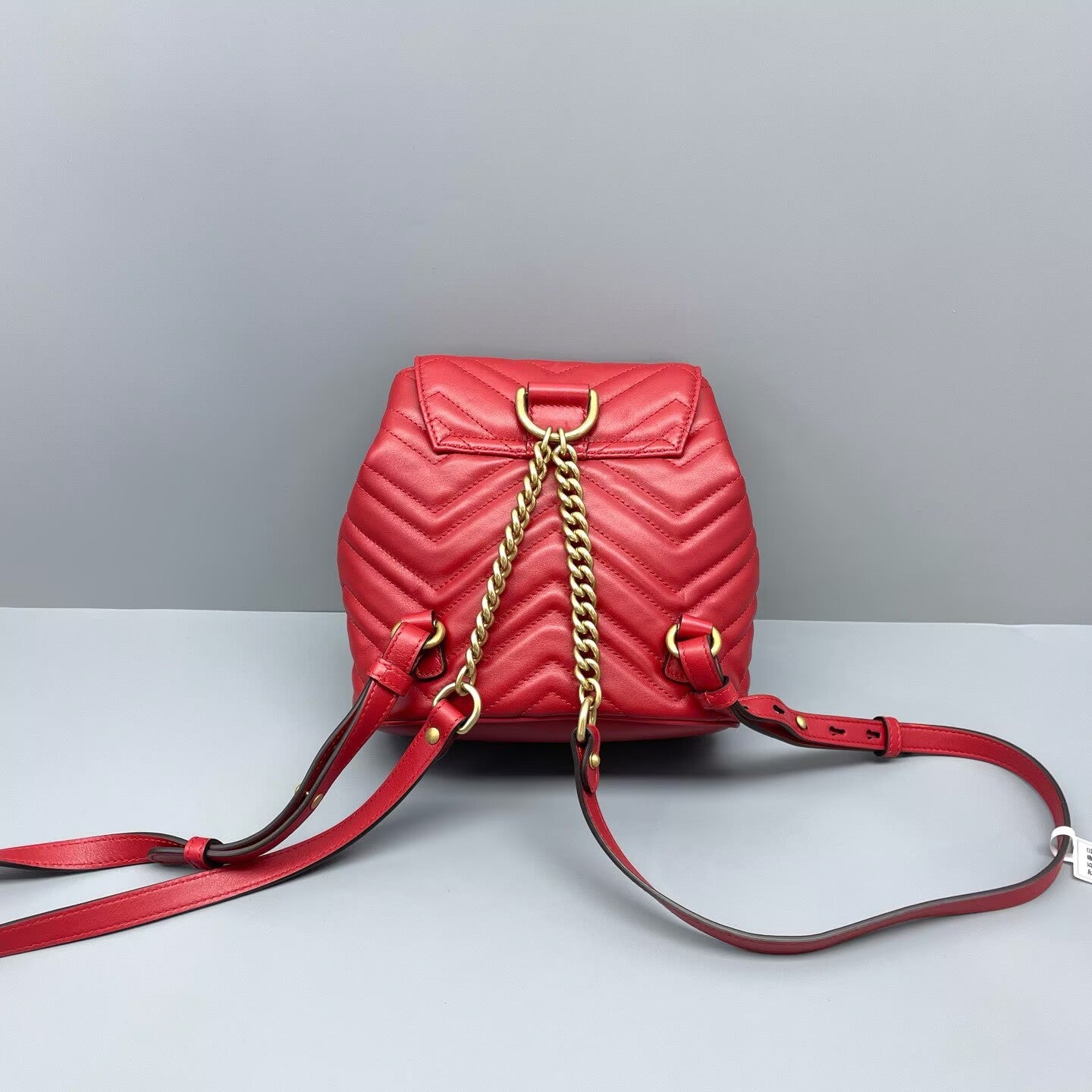Gucci - Other - Matelassé leather - Red with Gold-Tone Hardware - (mini)