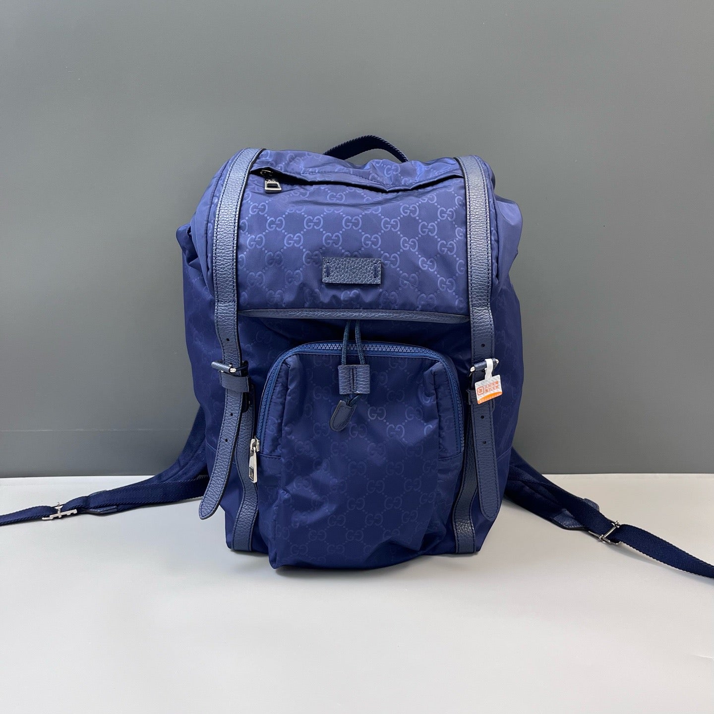 Gucci - Other - Nylon with Leather Trims - Navy Blue - (medium)