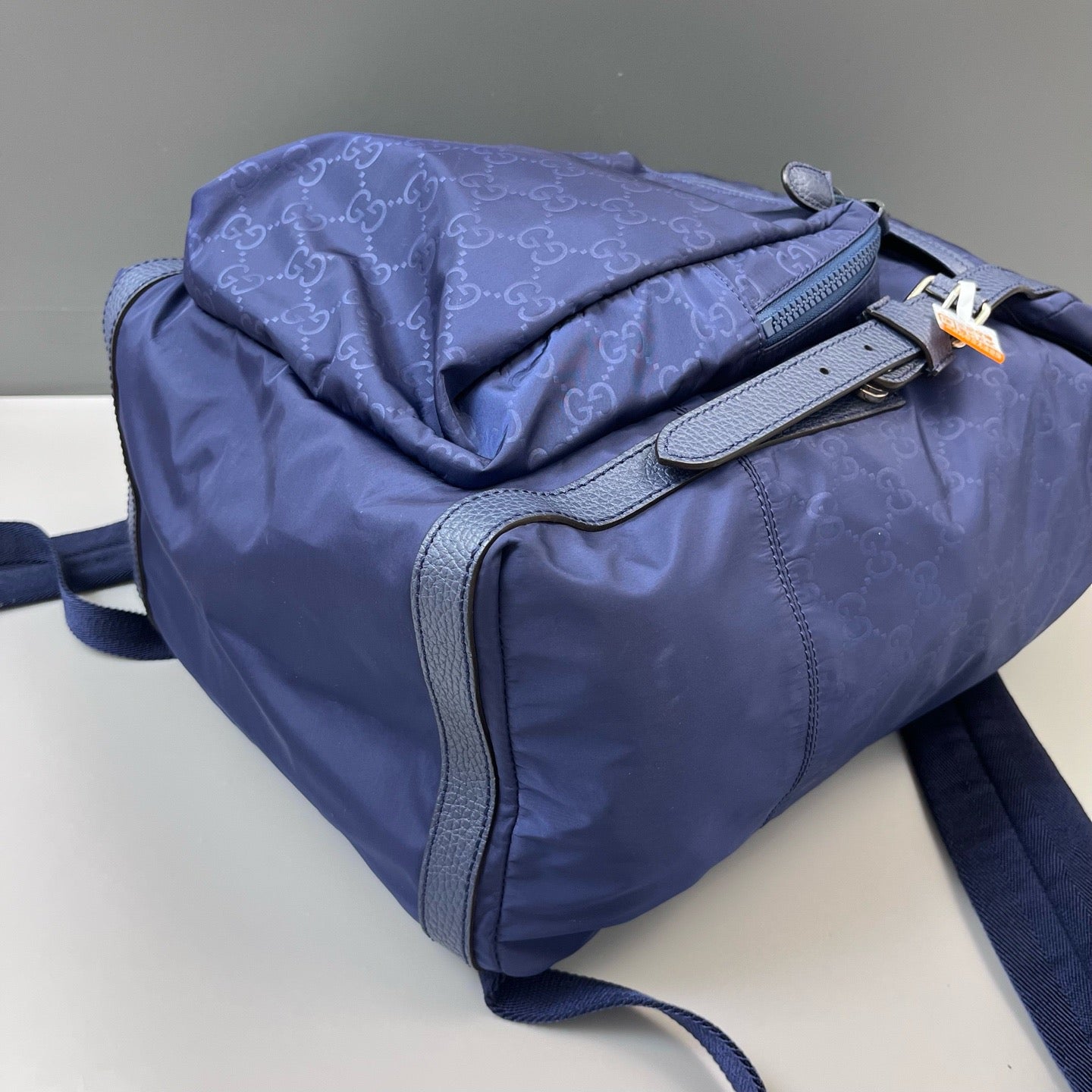 Gucci - Other - Nylon with Leather Trims - Navy Blue - (medium)