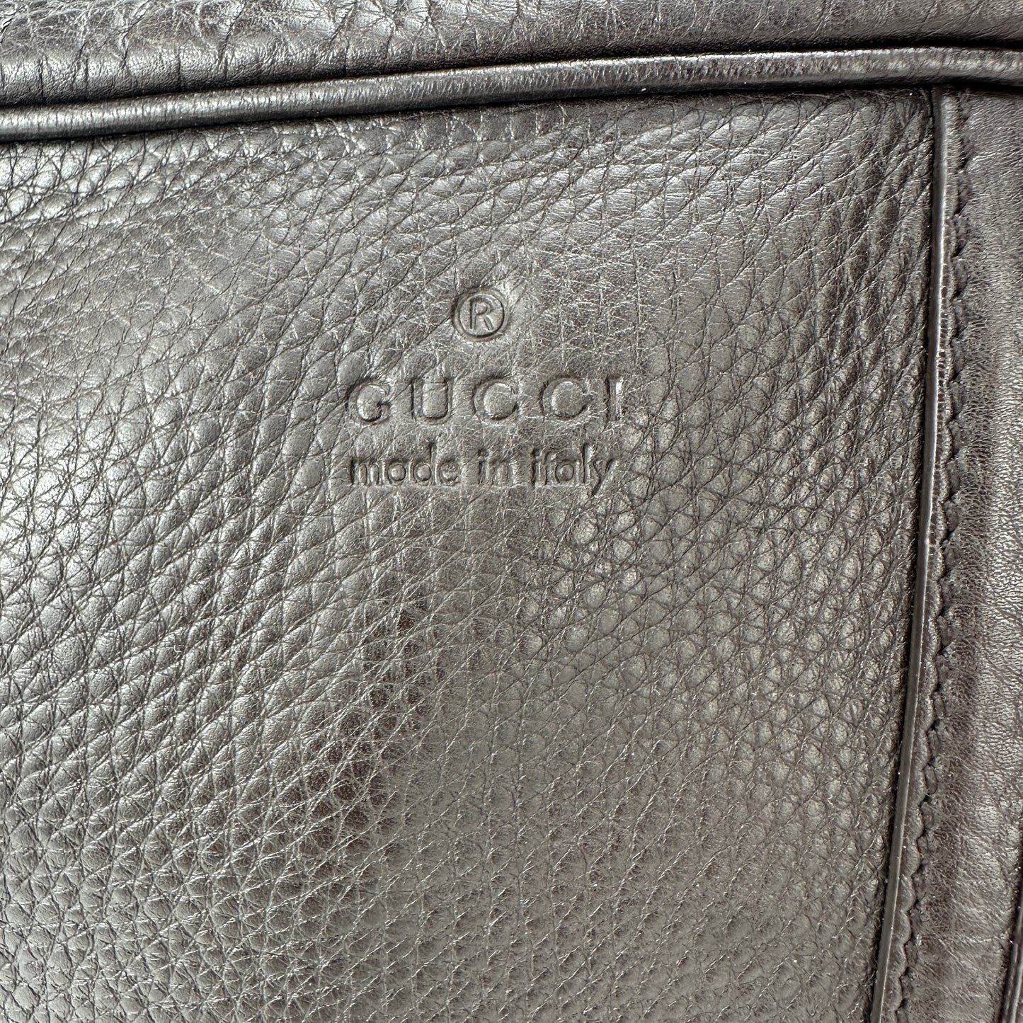 Gucci - Other - Pebbled leather - Black - (medium)
