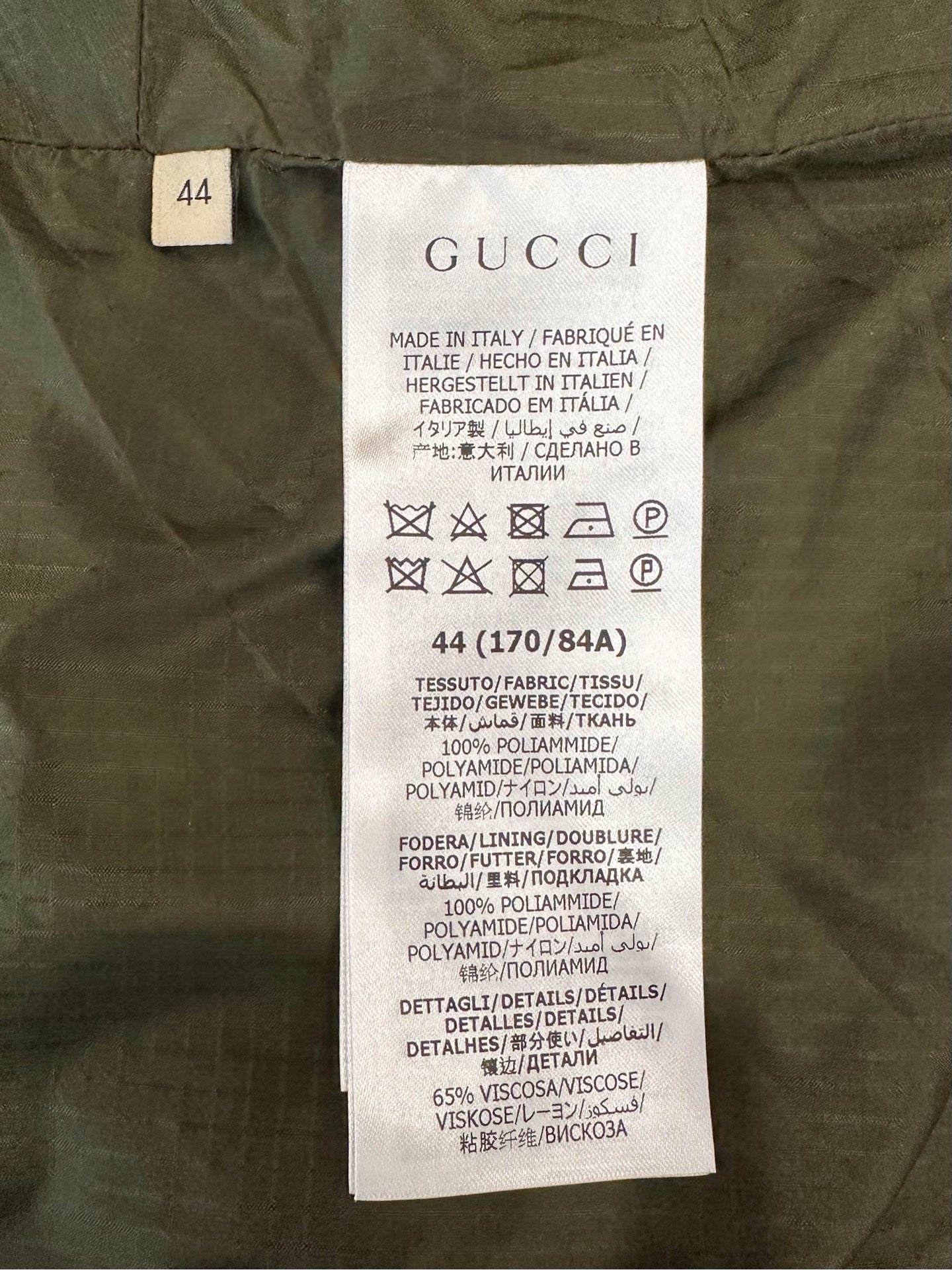 Gucci - Other - Polyamide - Green - (44)