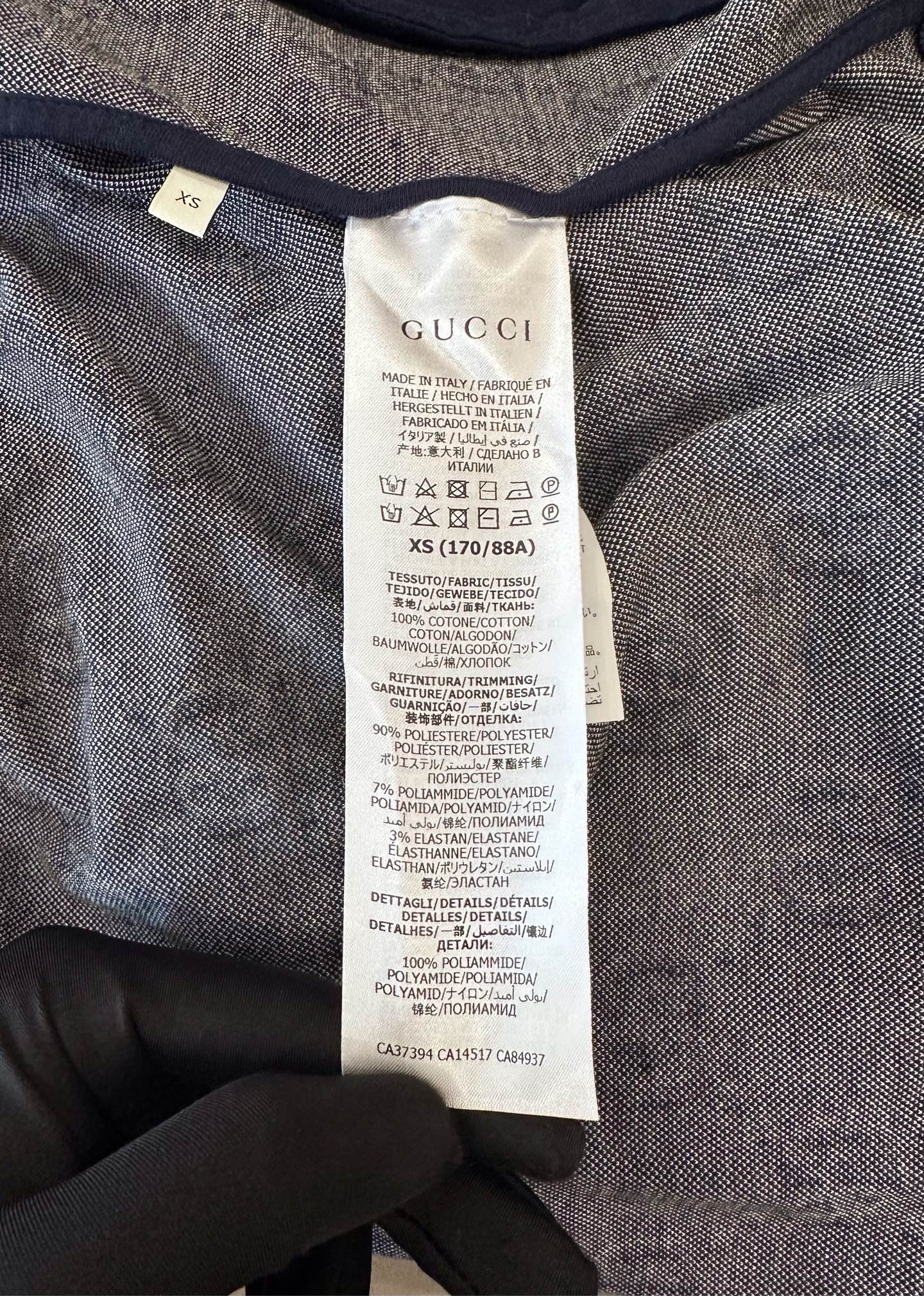Gucci - Other - Polyamide - Navy - (XS)