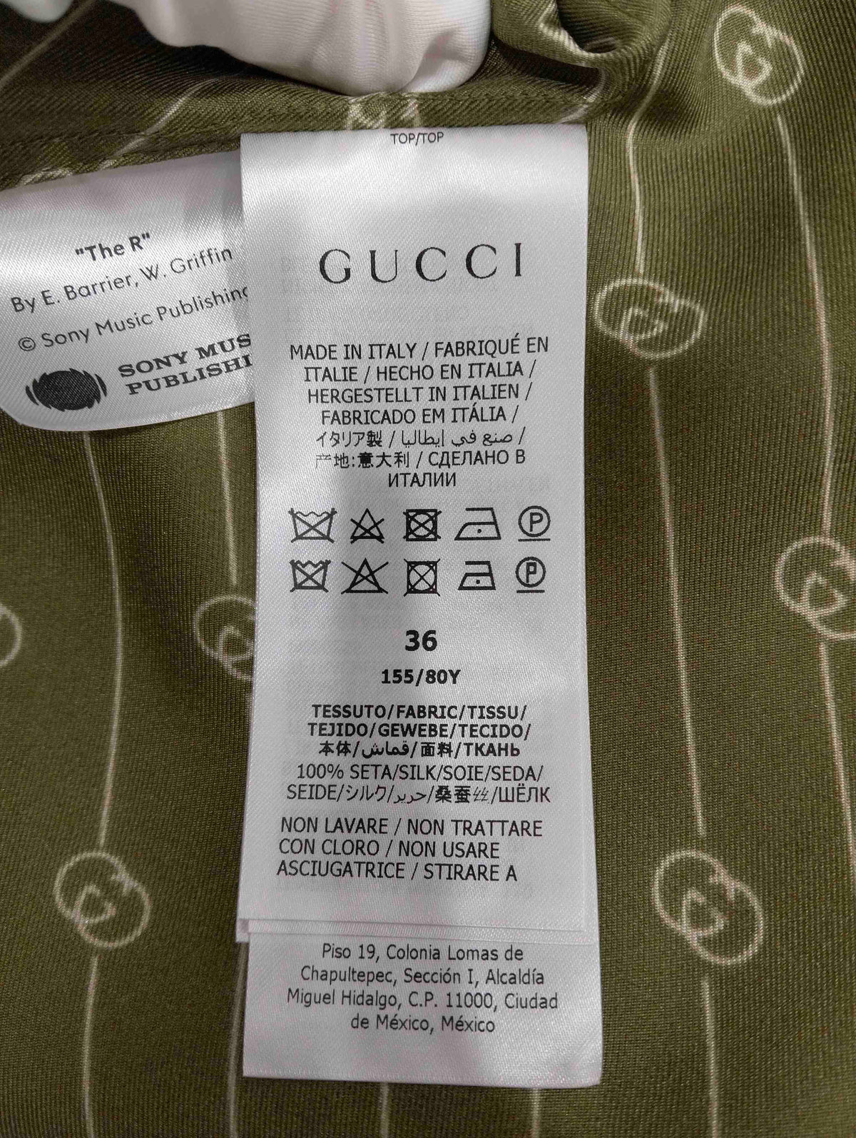 Gucci - Other - Silk - Green - (36)
