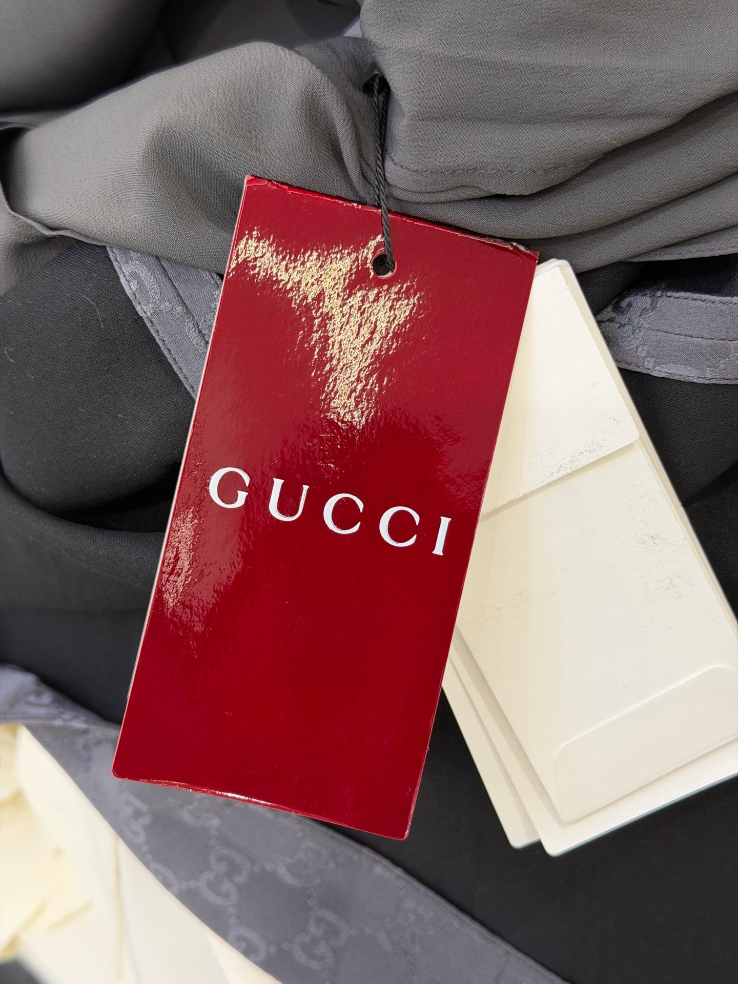 Gucci - Other - Silk - Grey - (38)