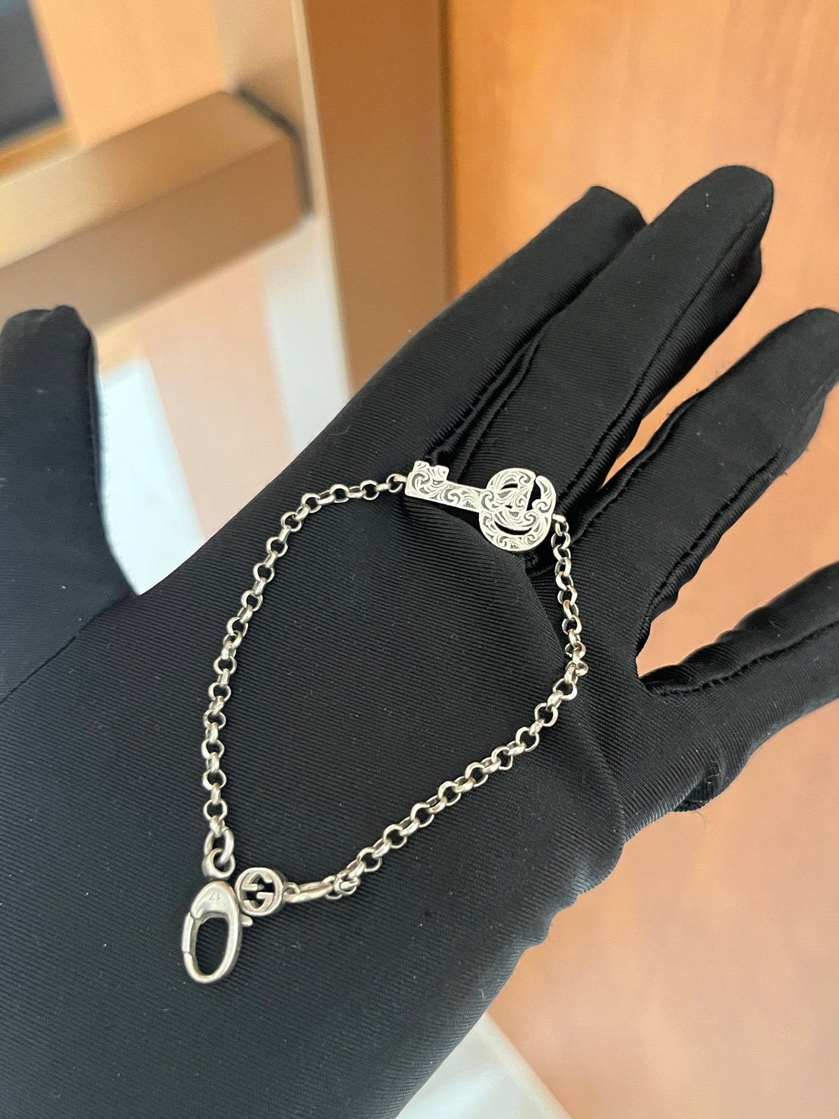 Gucci - Other - Sterling silver 925 - Silver - (17; length 17.5)
