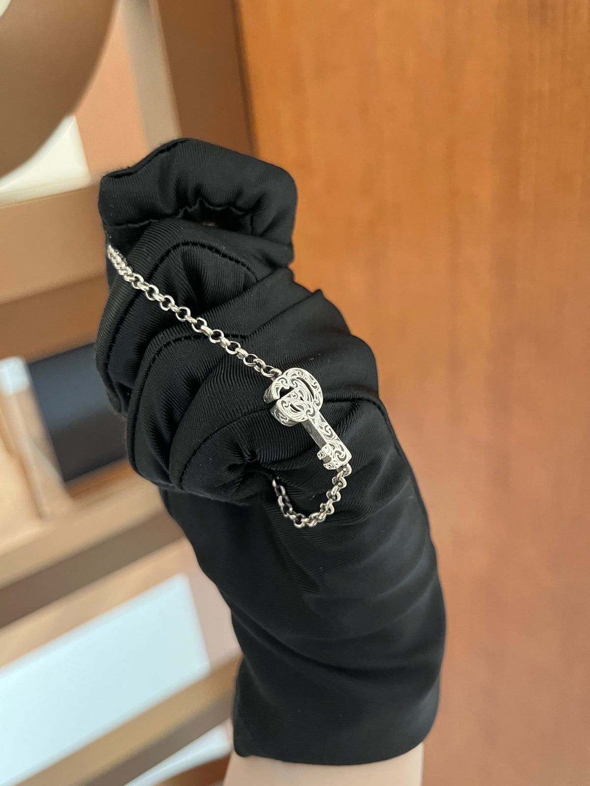Gucci - Other - Sterling silver 925 - Silver - (17; length 17.5)