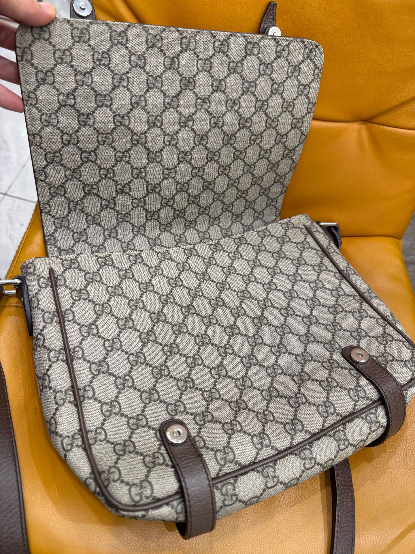 Gucci - Other - Synthetic - Beige - (Medium)