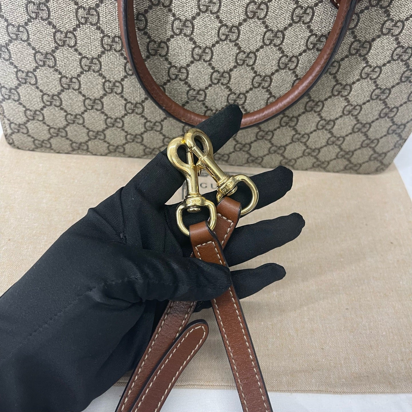 Gucci - Other - Synthetic - Beige - (small)