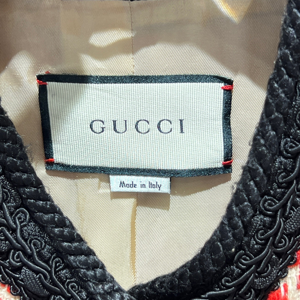 Gucci - Other - Tweed - Red - (38)