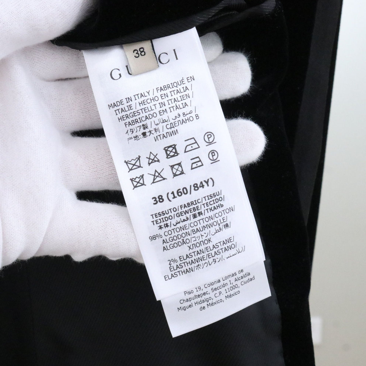 Gucci - Other - Velvet - Black - (38)