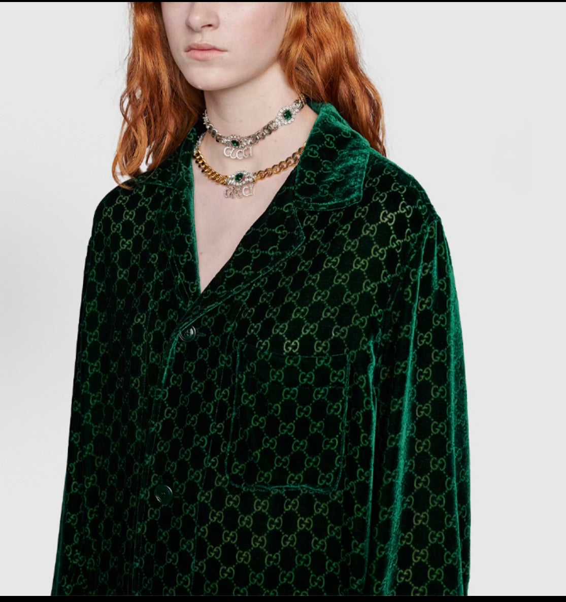 Gucci - Other - Velvet - Green - (S)