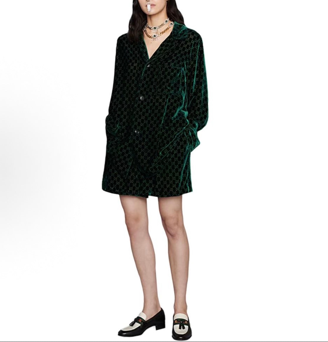 Gucci - Other - Velvet - Green - (S)