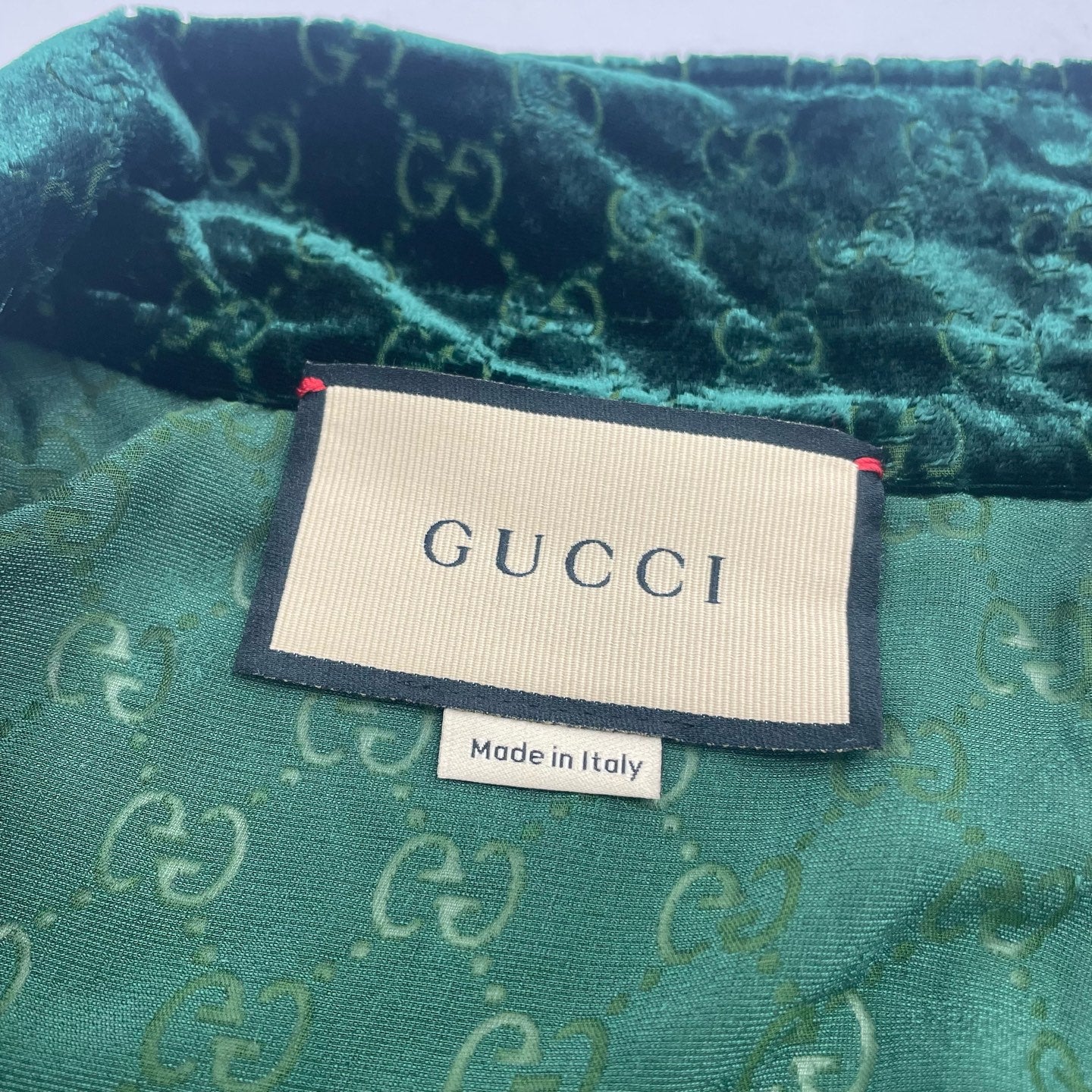 Gucci - Other - Velvet - Green - (S)