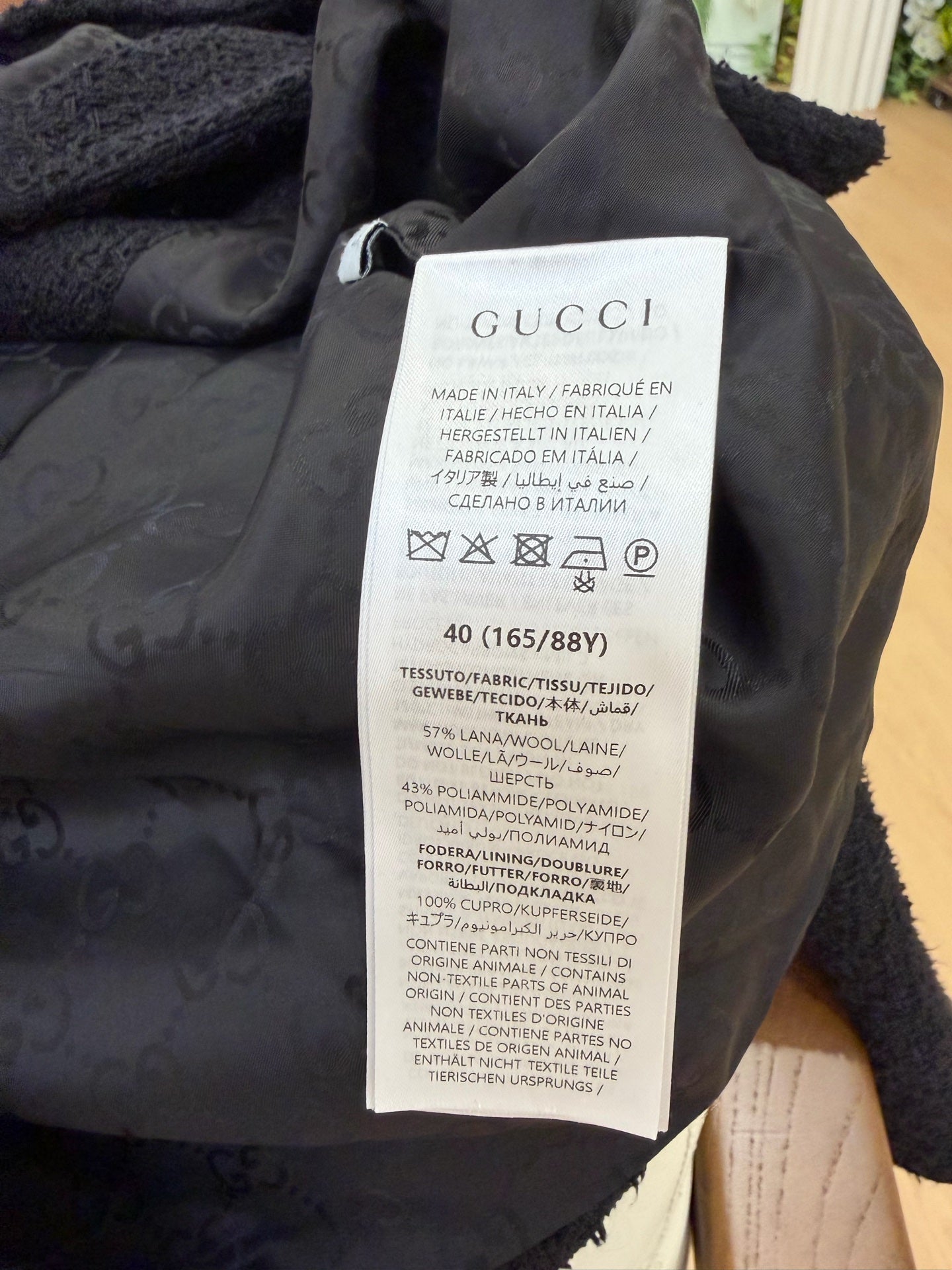Gucci - Other - Wool - Black - (40)