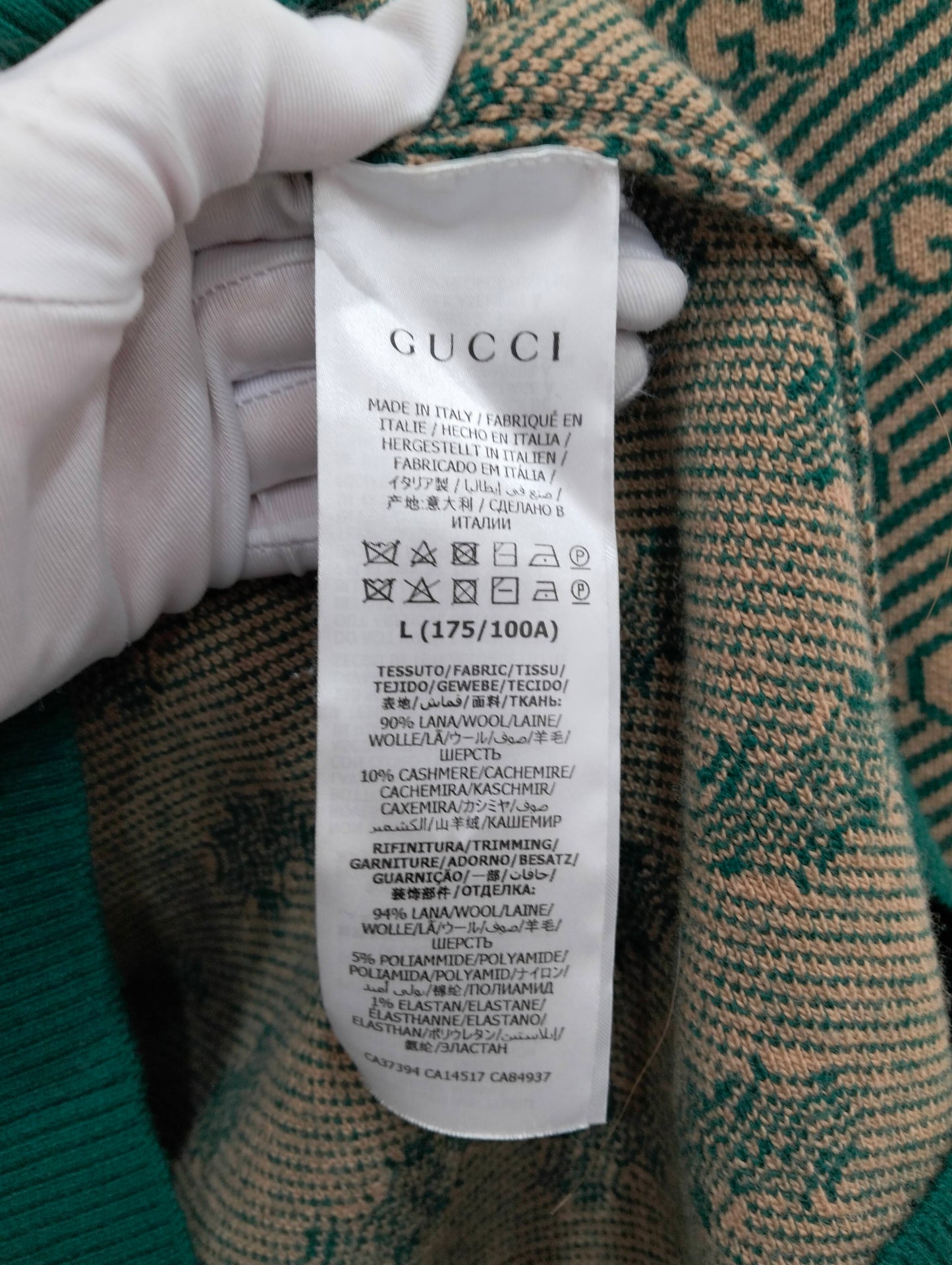 Gucci - Other - Wool - Green - (L)