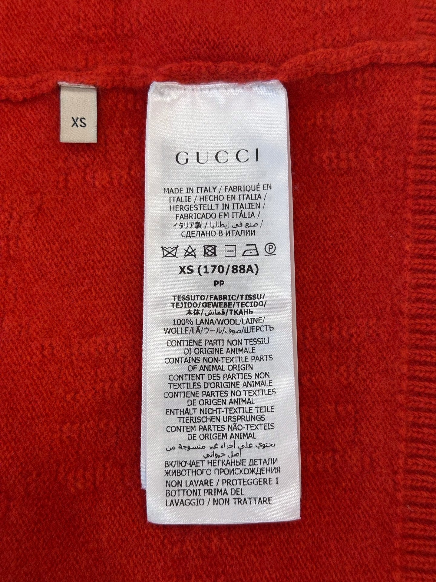 Gucci - Other - Wool - Orange - (XS)