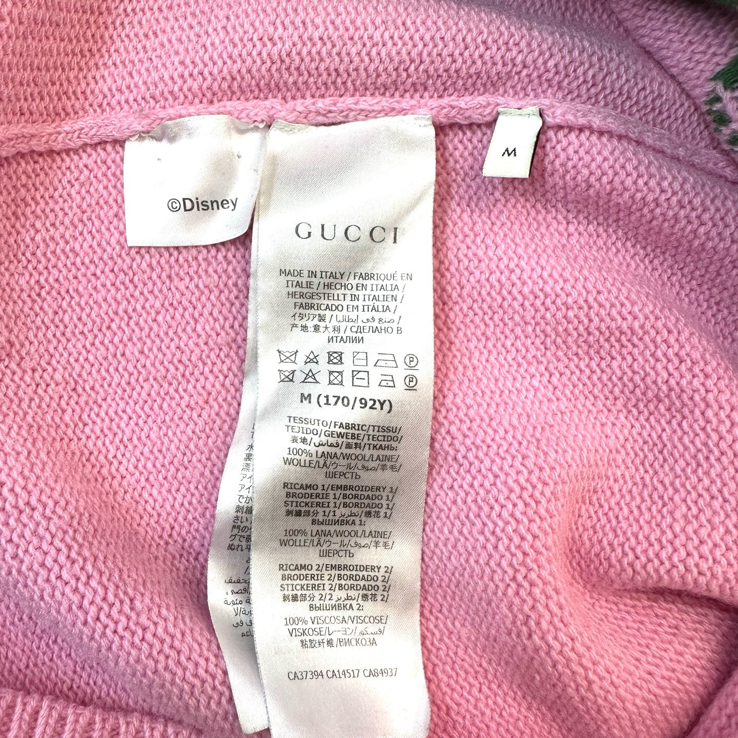 Gucci - Other - Wool - Pink - (M)