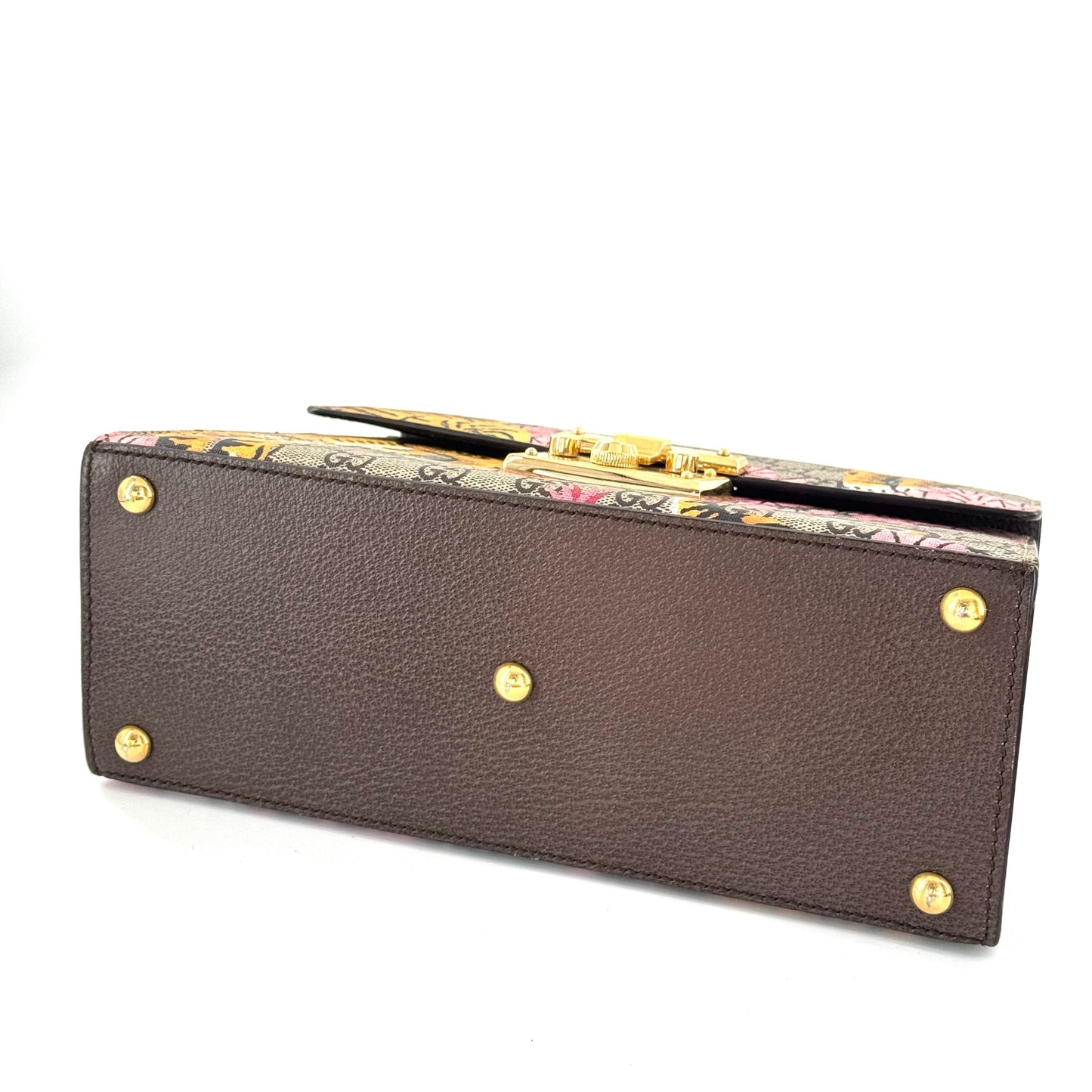Gucci - Padlock Bag Bengal Tiger Print - GG Supreme canvas with leather trim - Multicolour - (Large)