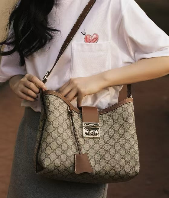 Gucci - Padlock - Cloth - Beige - (medium)
