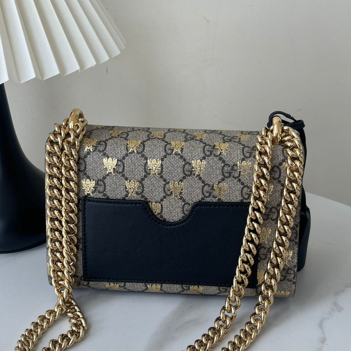 Gucci - Padlock - Cloth - Beige - (small)