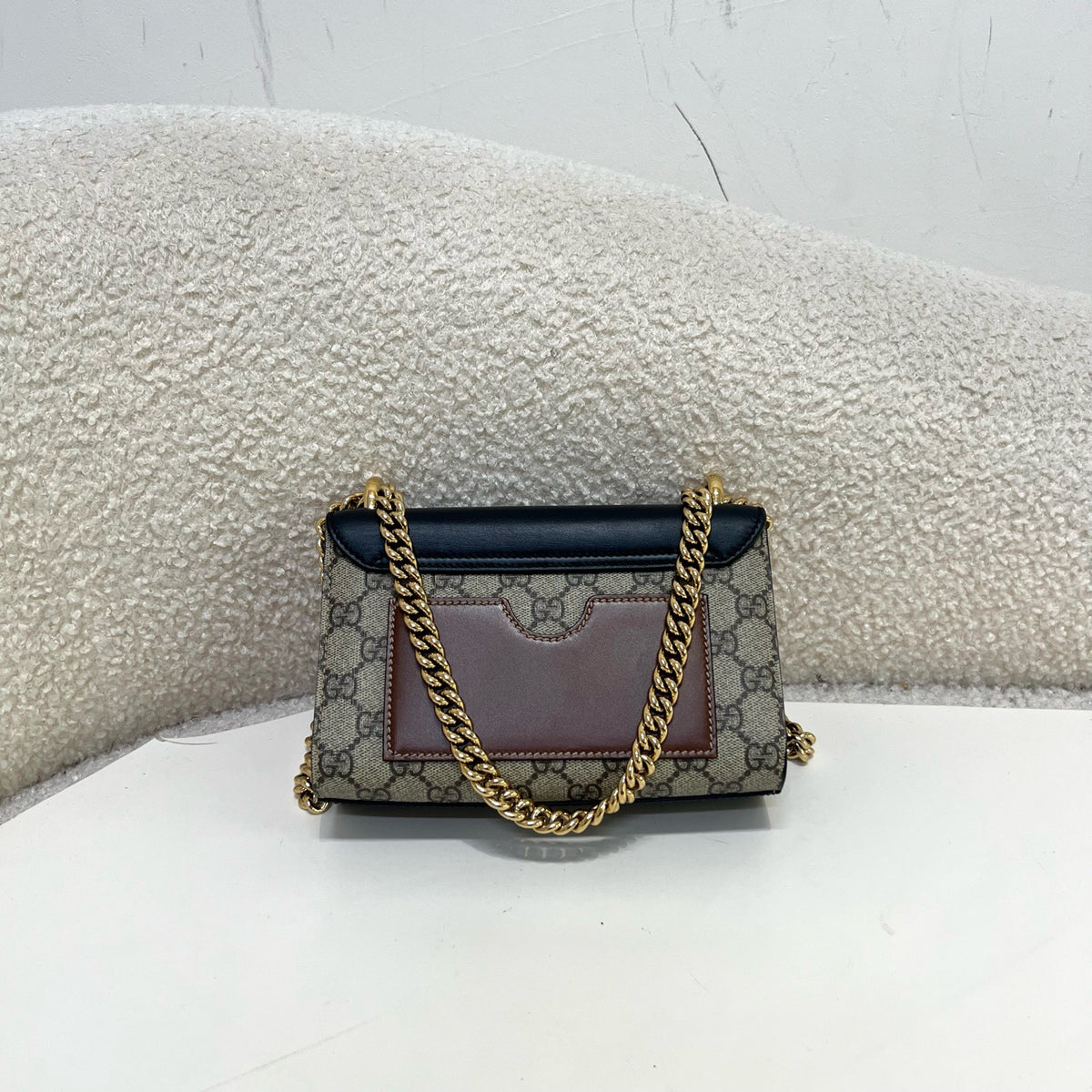 Gucci - Padlock - Cloth - Beige - (small)