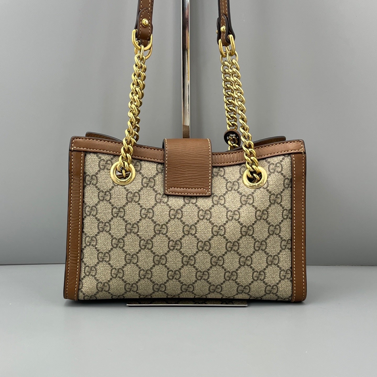 Gucci - Padlock - Cloth - Beige - (small)
