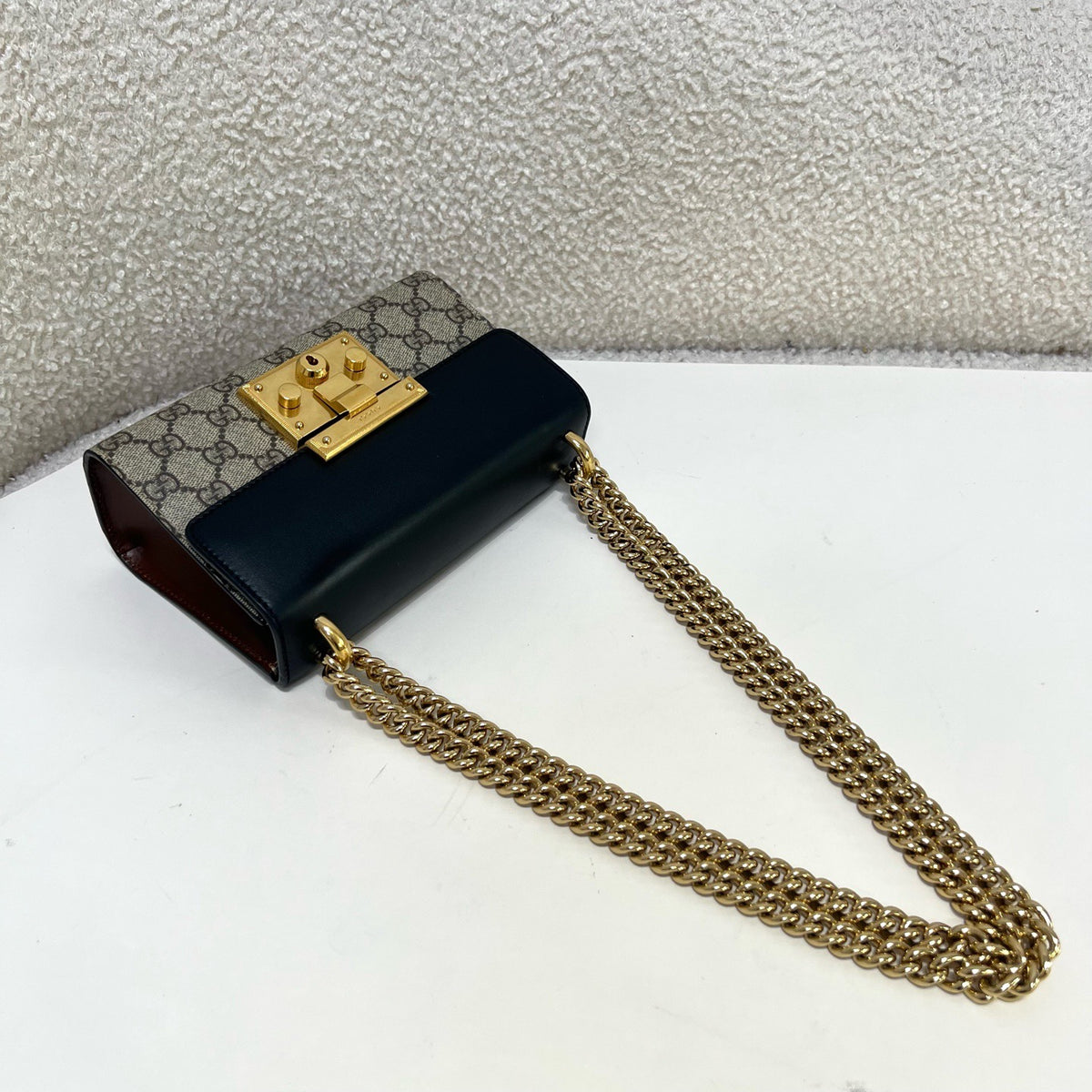Gucci - Padlock - Cloth - Beige - (small)
