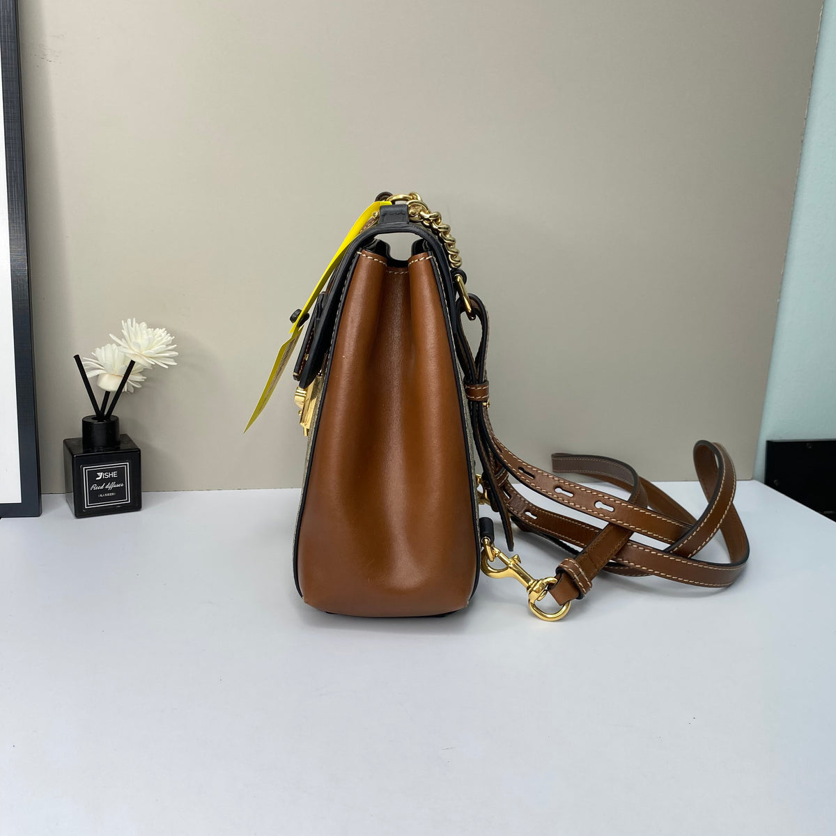 Gucci - Padlock - Cloth - Beige - (Small)